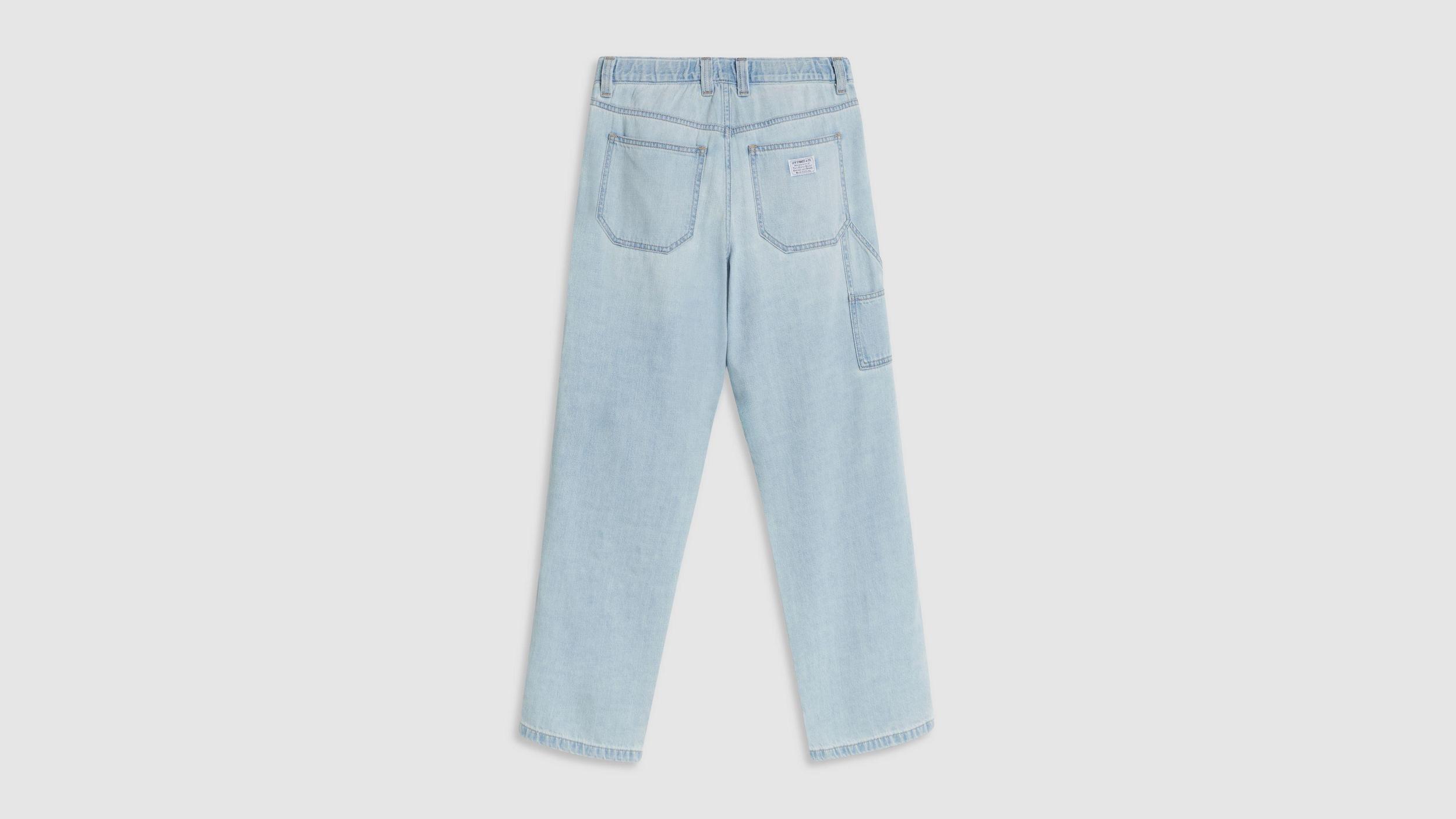 Baggy Carpenter Linen+ Denim Lightweight Women's Jeans Product Image