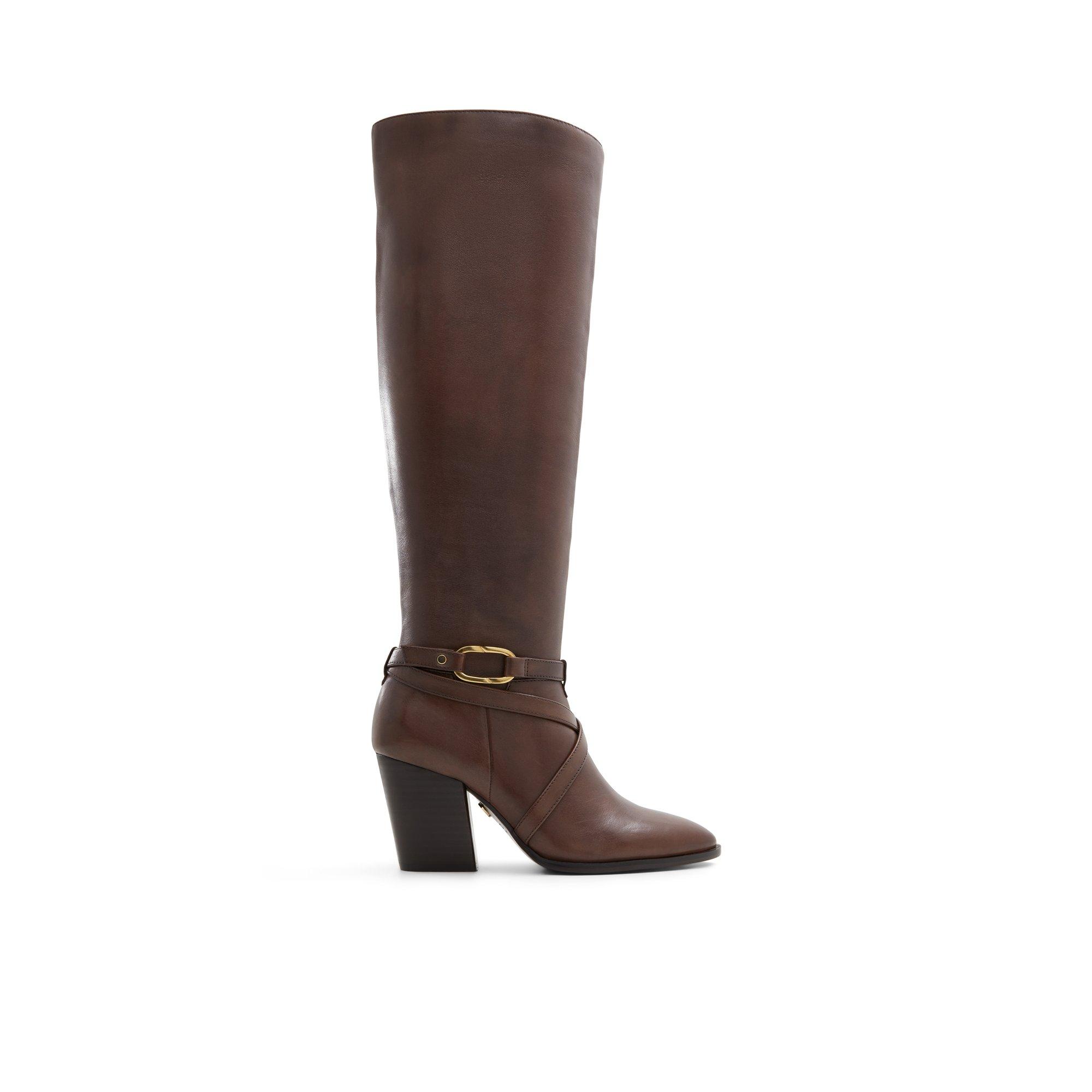 Adworeweth Dark Brown Women's Tall Boots | ALDO US Product Image