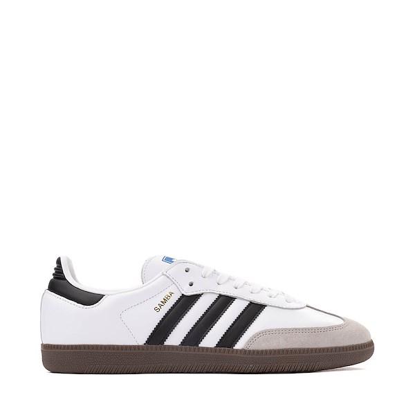 Womens adidas Samba OG Athletic Shoe - Cloud White / Core Black / Clear Granite Product Image