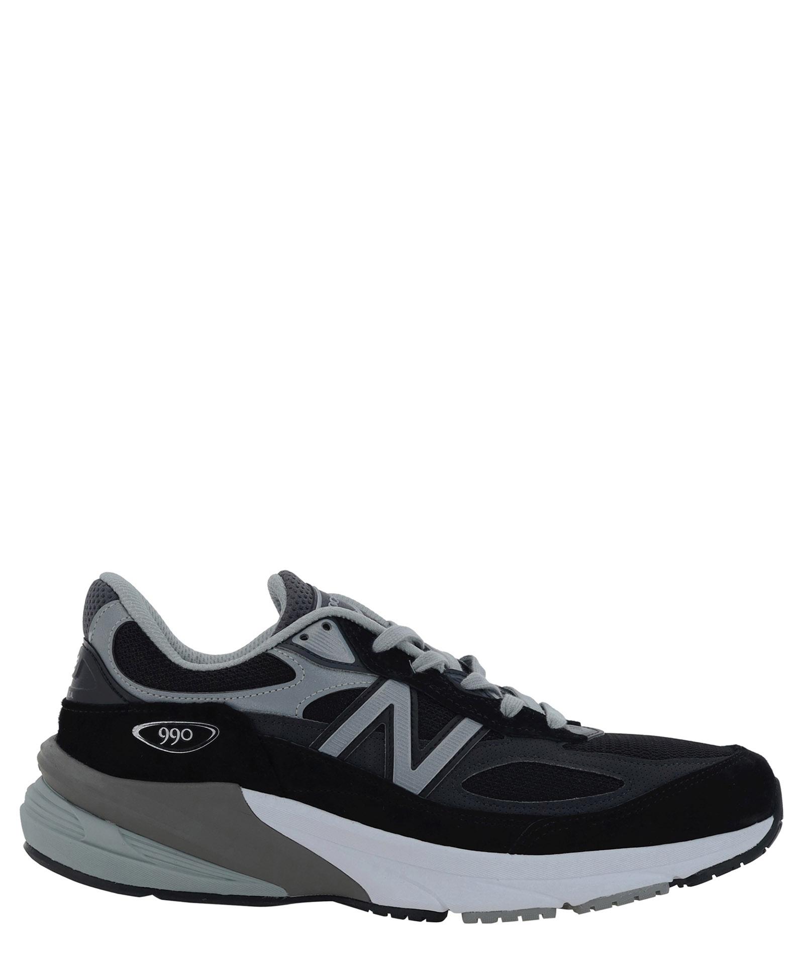 NEW BALANCE Printed Suede Mesh Sneakers With Cushioned Sole In White Product Image
