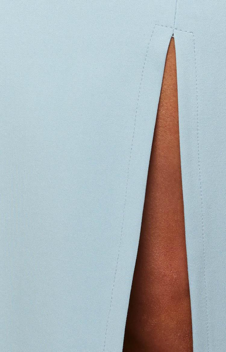 Cecilia Bodycon Midi Dress Blue Baby Product Image