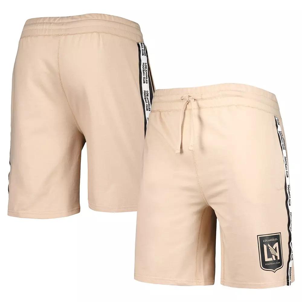Men's Concepts Sport  Tan LAFC Team Stripe Shorts, Size: Large, Lfc Team Product Image