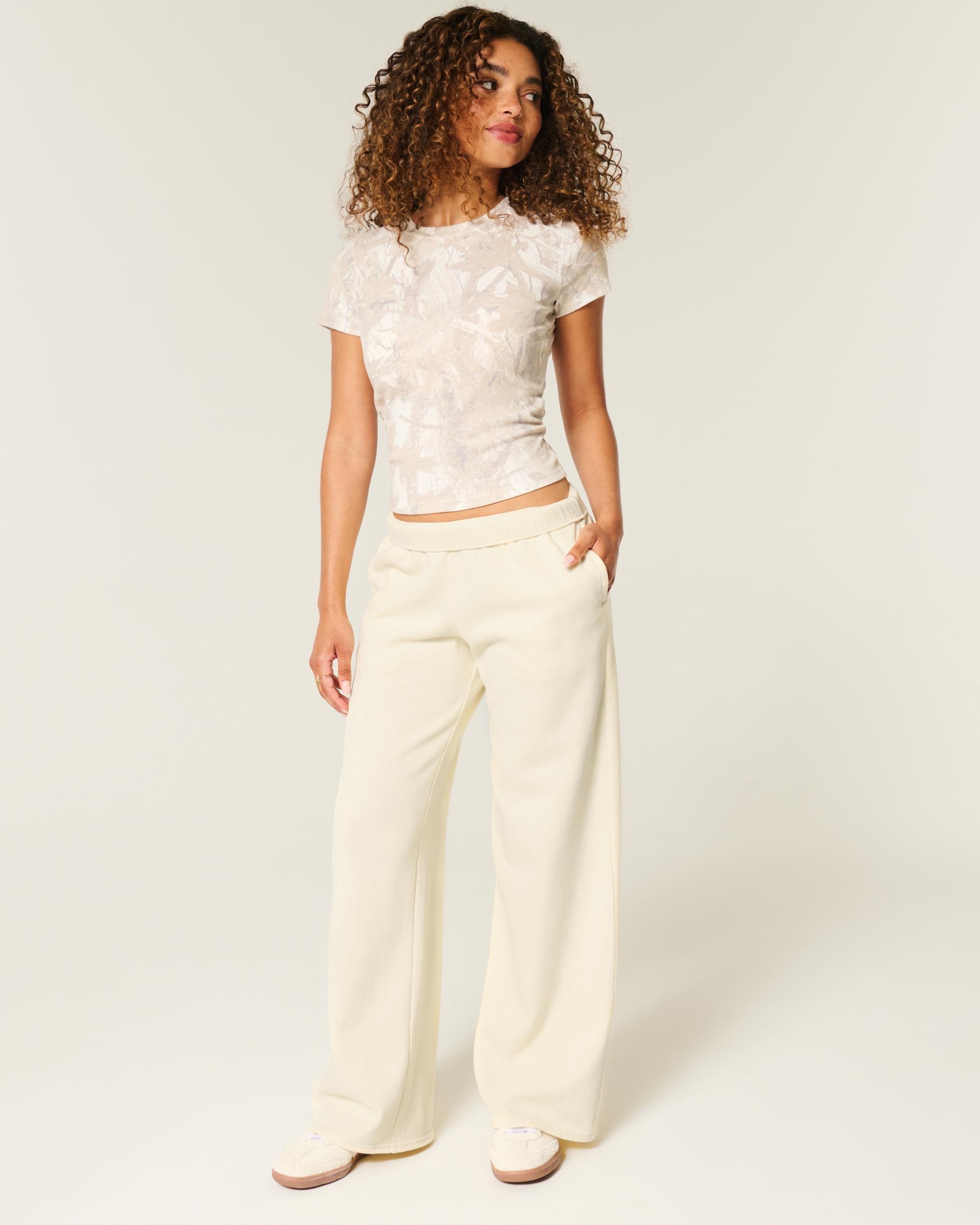 Wide-Leg Sweatpants Product Image