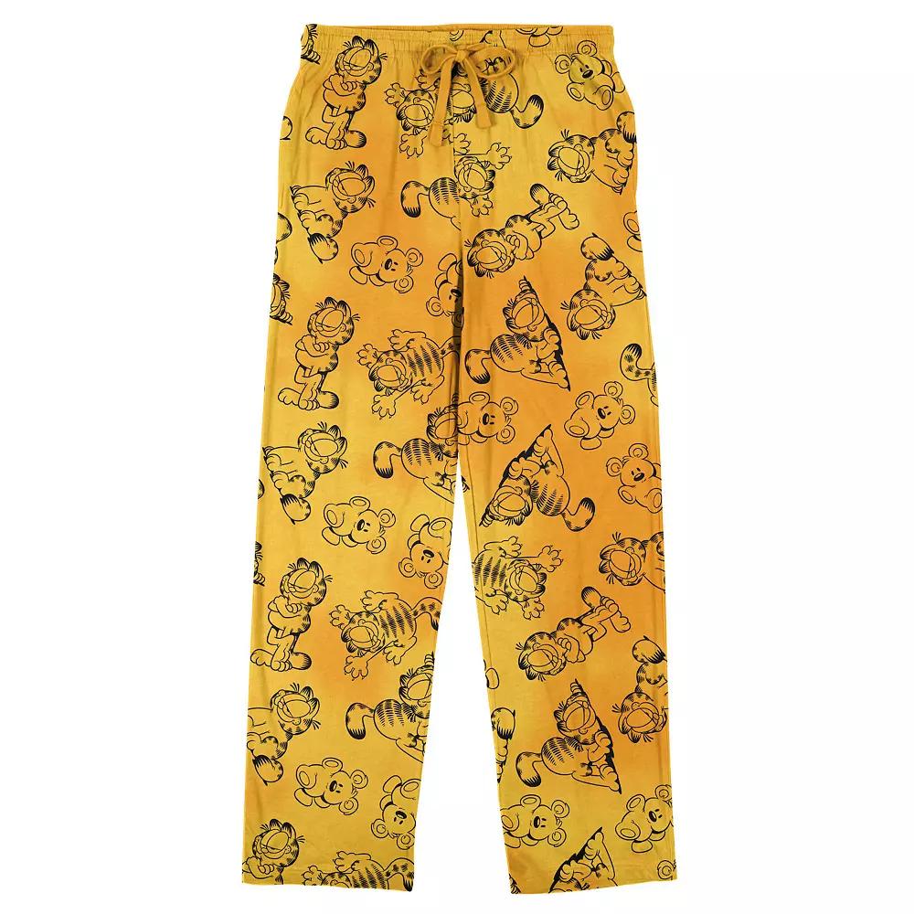 Men's Garfield Orange Pajama Pants,  Product Image