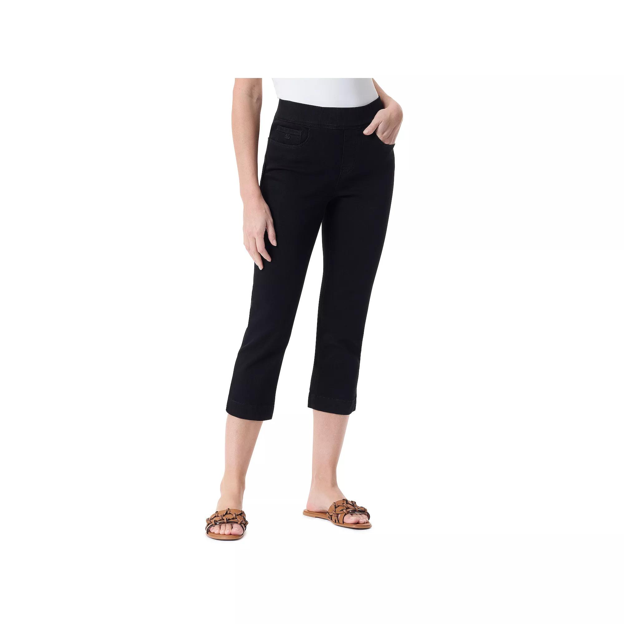 Womens Gloria Vanderbilt Amanda Pull-On Capri Pants Product Image