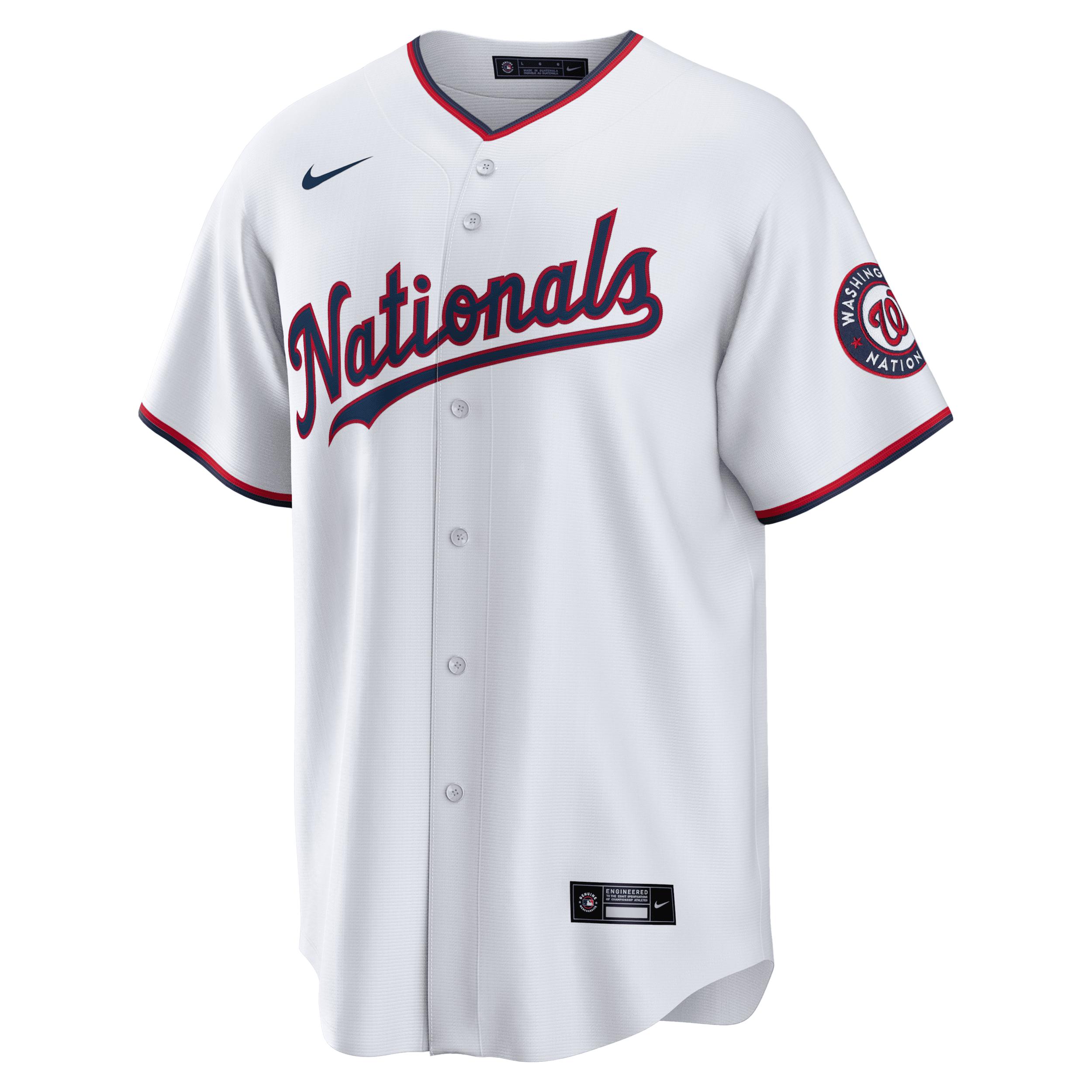 CJ Abrams Washington Nationals Nike Men's MLB Replica Jersey Product Image