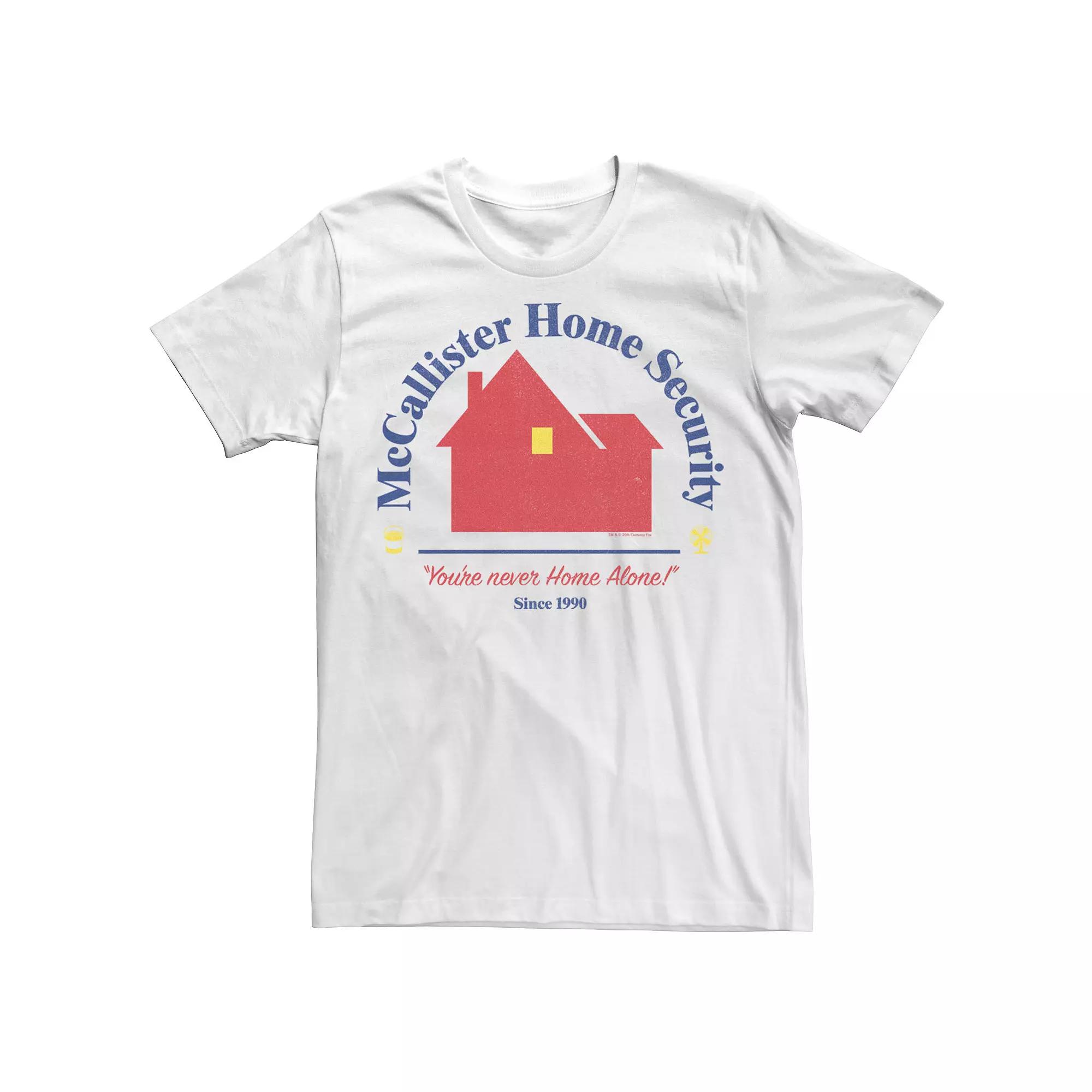 Men's Home Alone McCallister Home Security Logo Tee,  Product Image