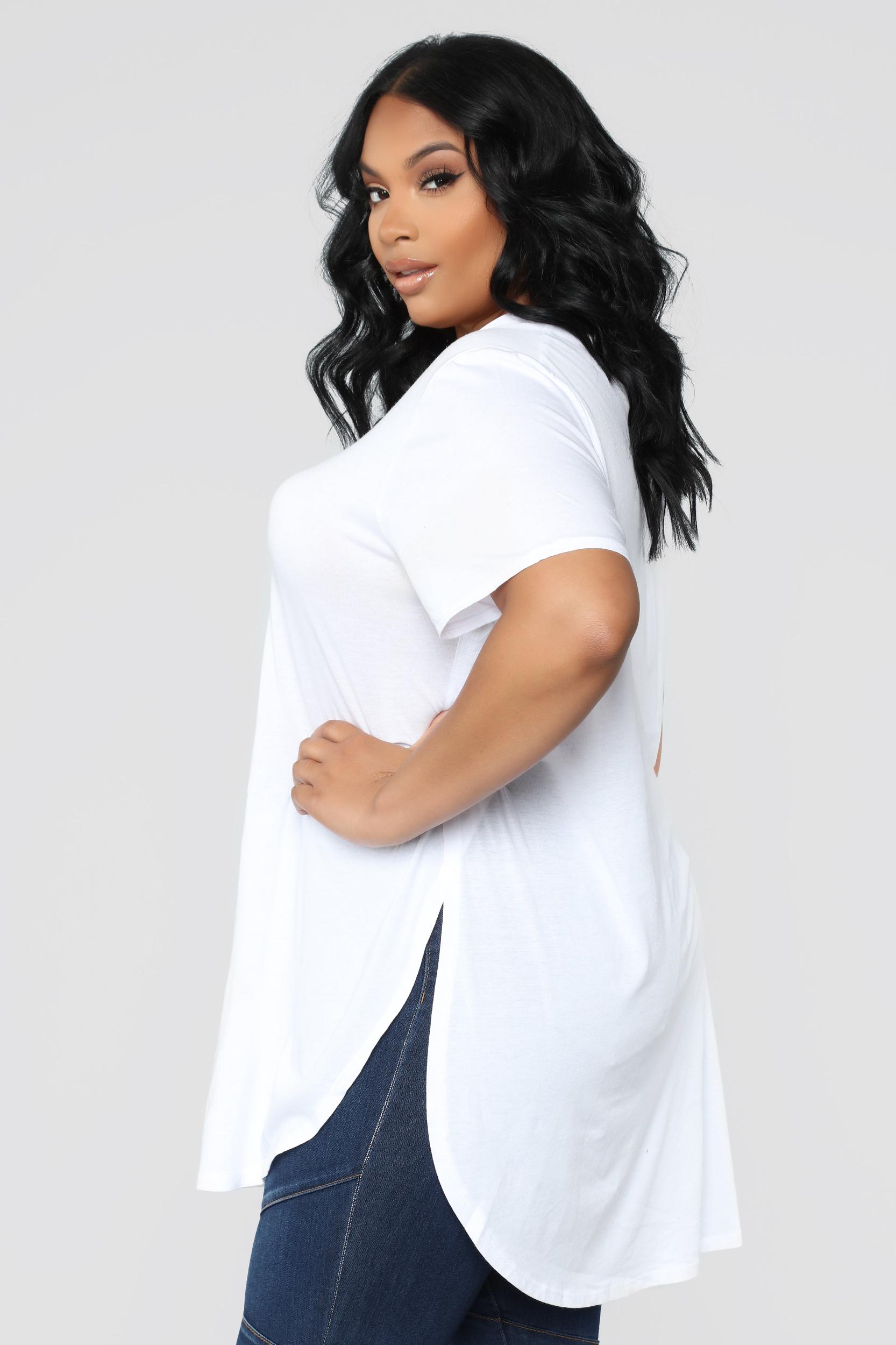 Laid Back Tee - White Product Image