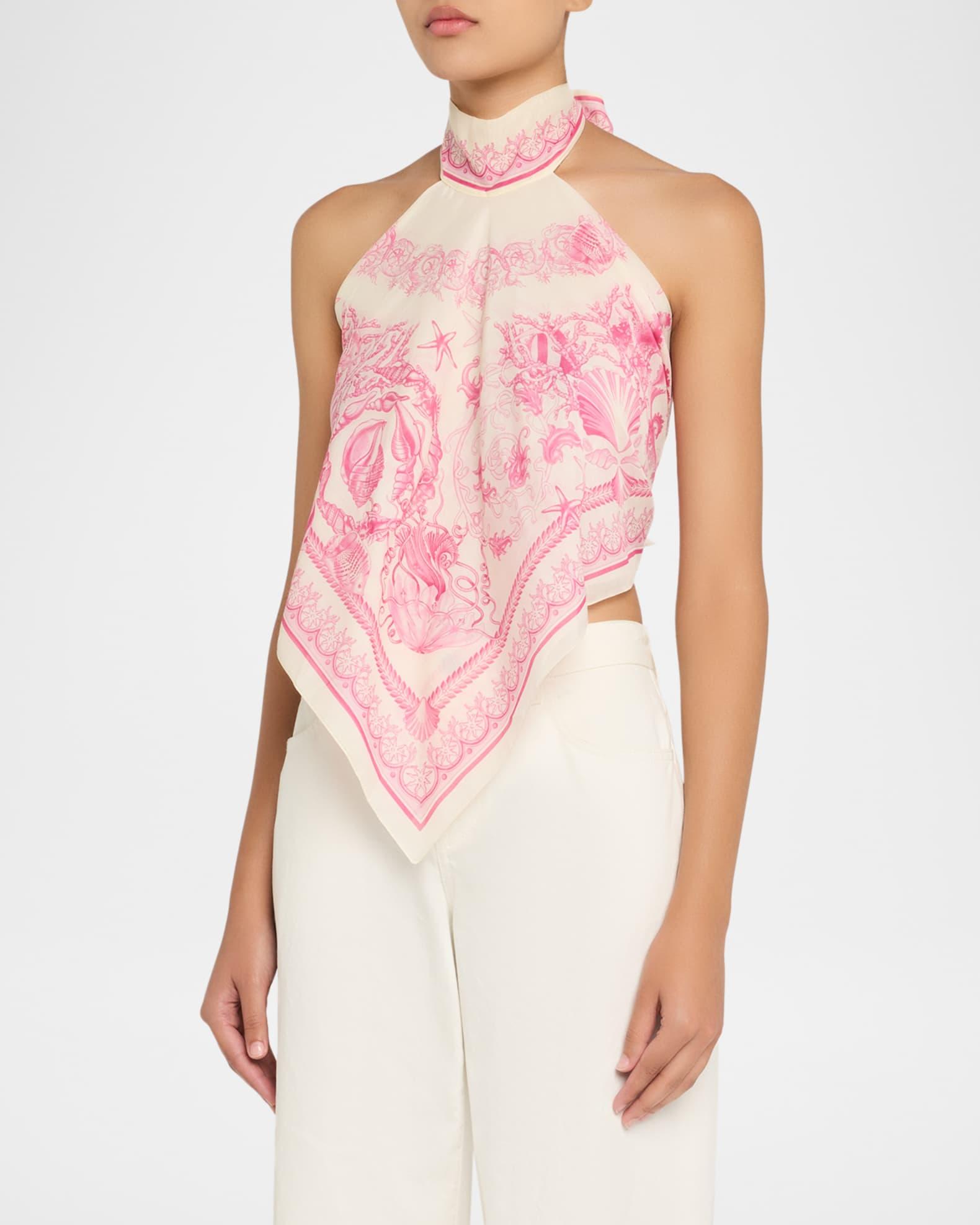 Underwater Barocco Foulard Coverup Top Product Image