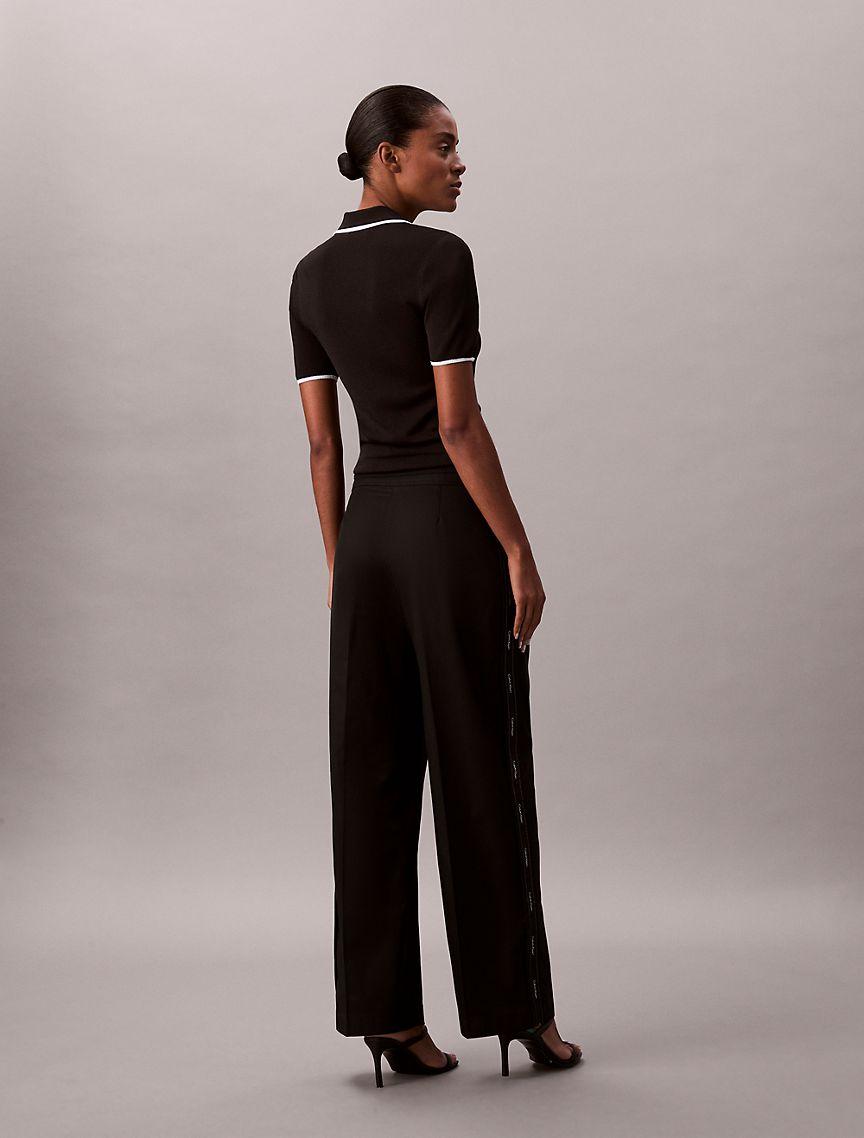 Cotton Twill Logo Tape Pants Product Image