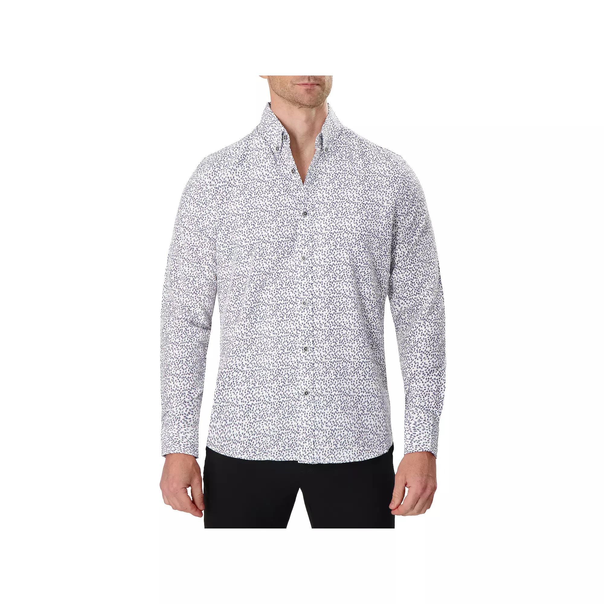 Men's Report Collection 4-Way Performance Button-Down Shirt,  Product Image
