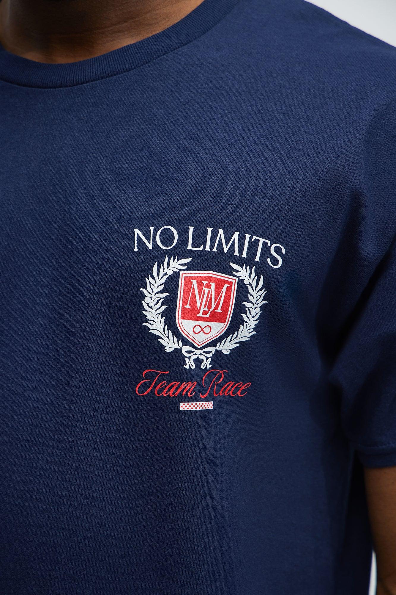 No Limits Team Race Short Sleeve Tee - Blue Product Image
