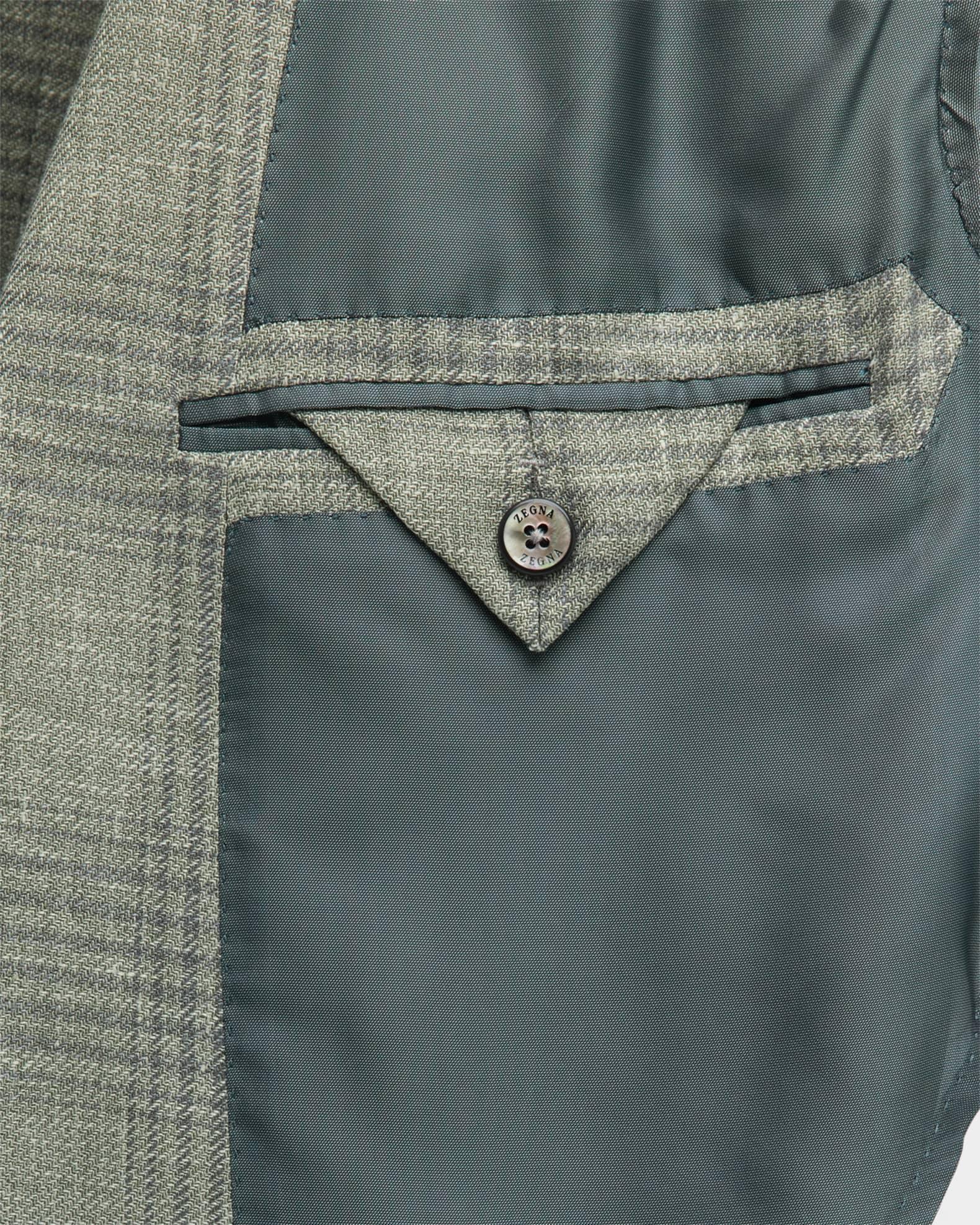 Men's Plaid Linen-Blend Sport Coat Product Image