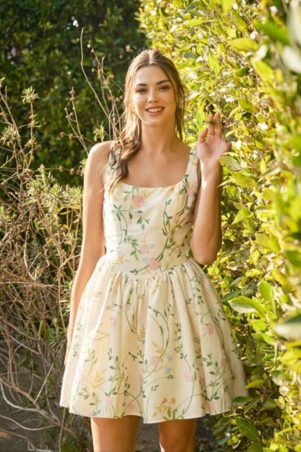 Floral Mini Dress Product Image