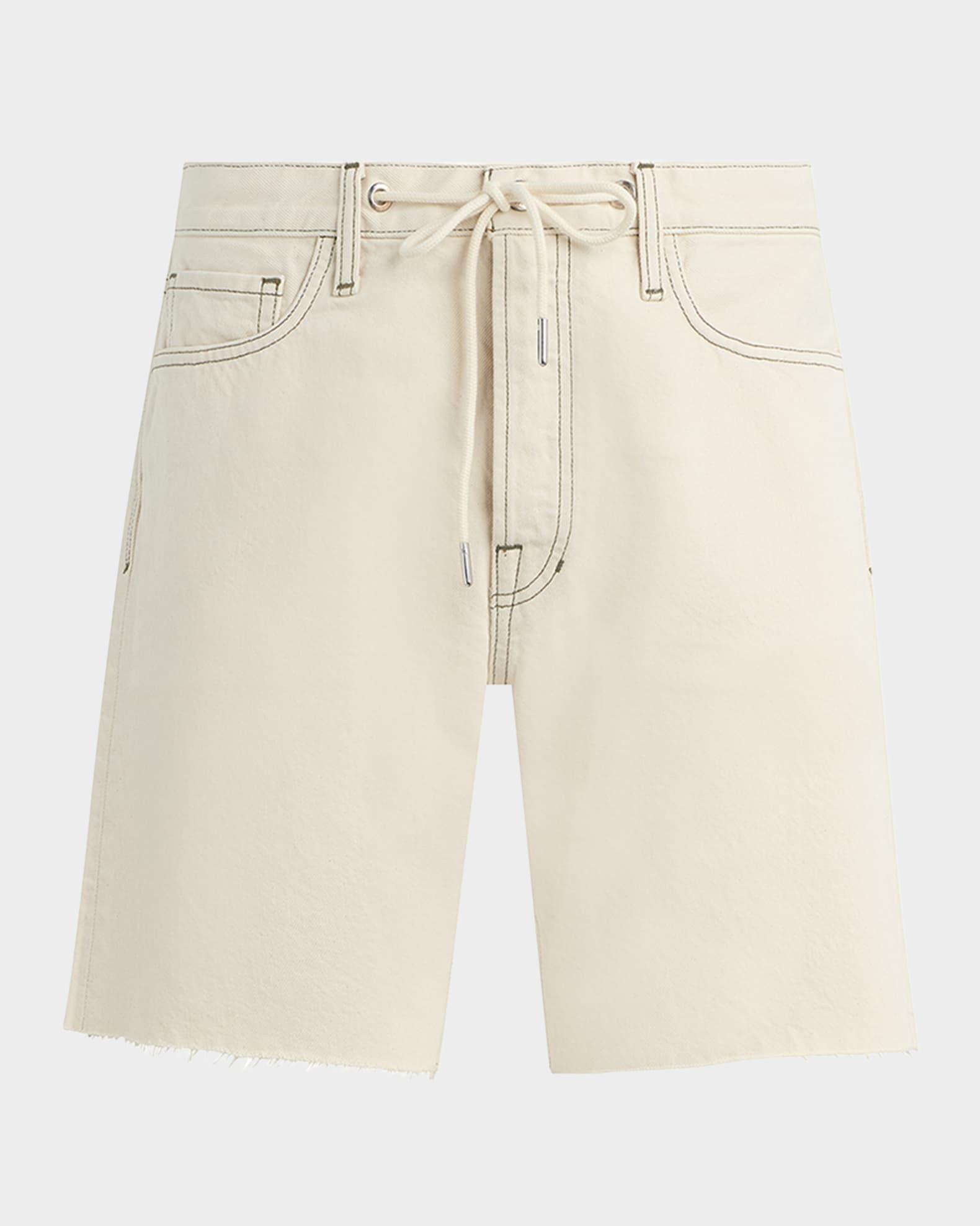 Men's Denim Raw-Hem Shorts Product Image