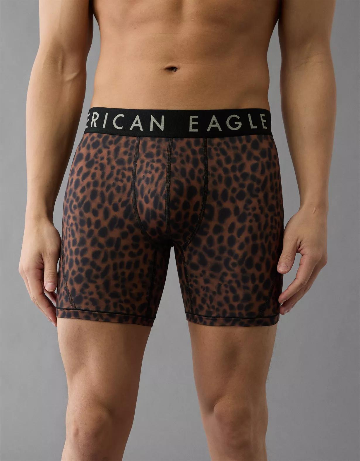 AEO Men's Leopard 6" Flex Boxer Brief Product Image