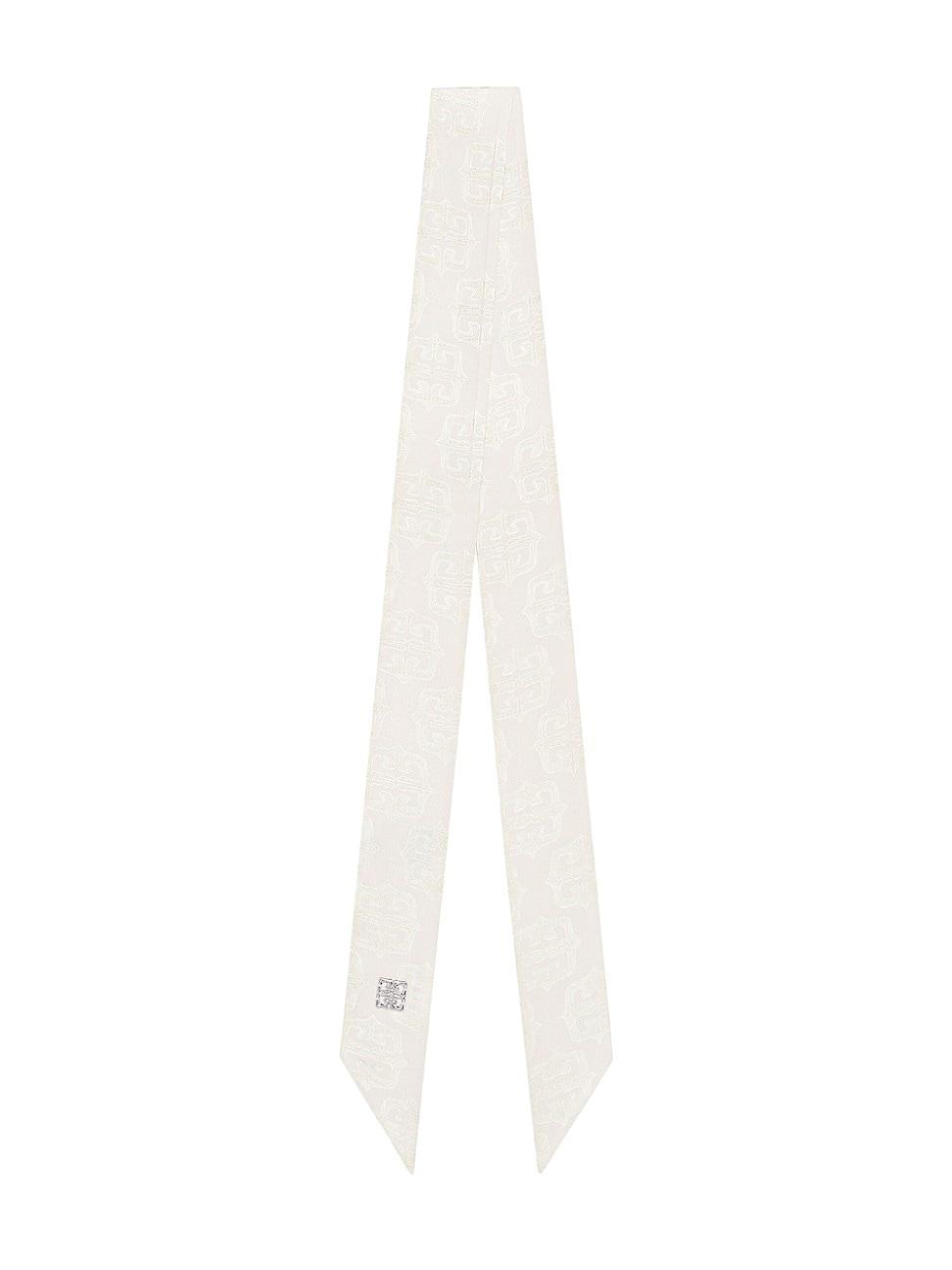 Womens 4G Liquid Bandeau in Silk with 4G Detail Product Image