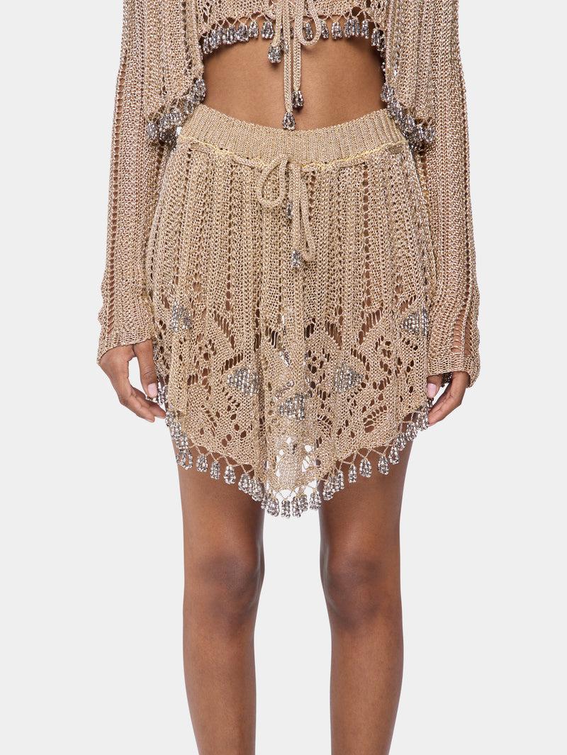 MINI SKIRT IN CROCHET Product Image