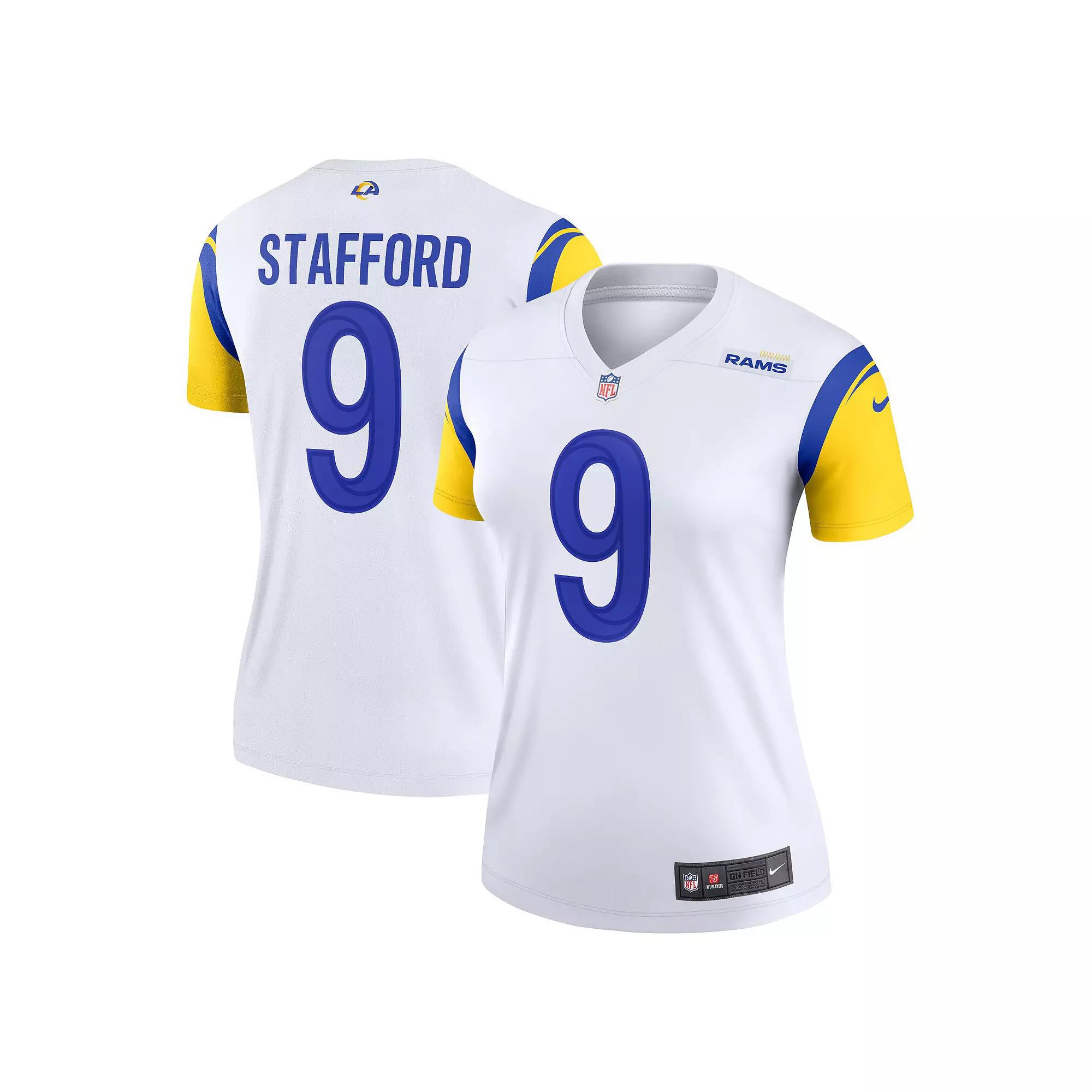 Women's Nike Matthew Stafford White Los Angeles Rams Legend Jersey,  Product Image