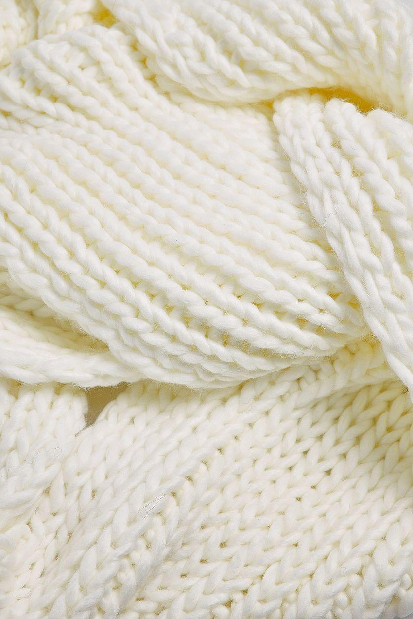 Ultra Chunky Knitted Scarf Product Image