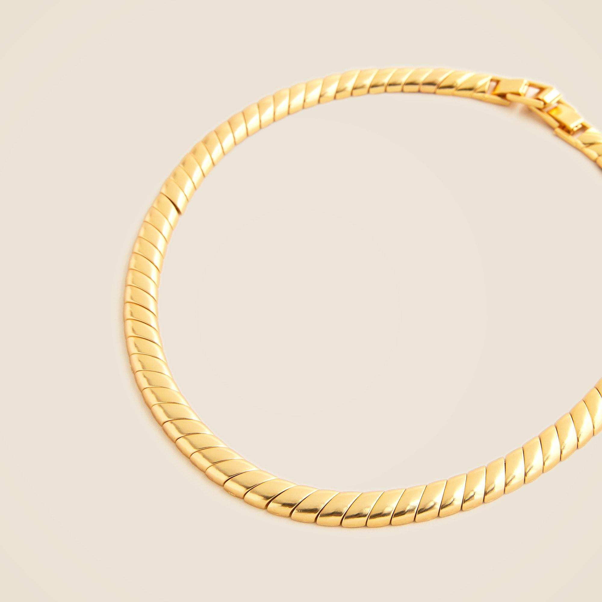 Snake chain collar necklace Product Image