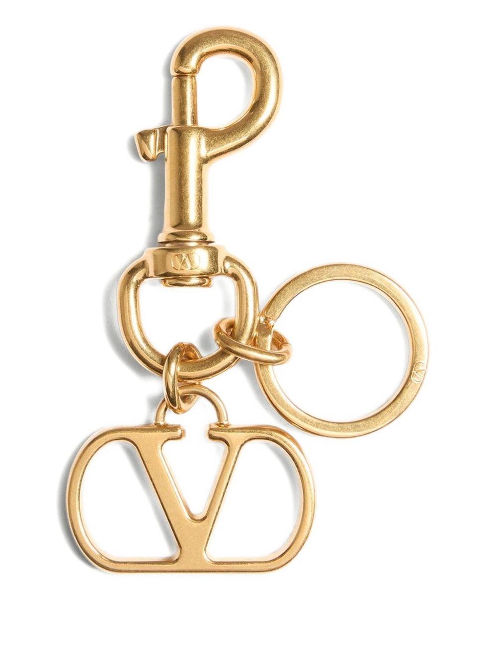 VLogo Signature bag charm Product Image
