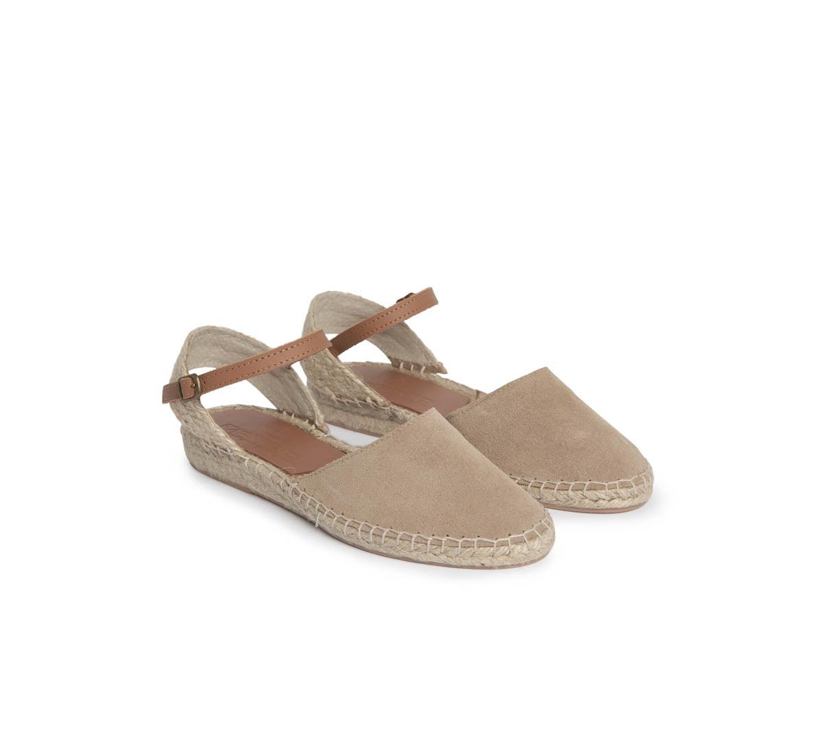 Marta Suede Taupe Product Image