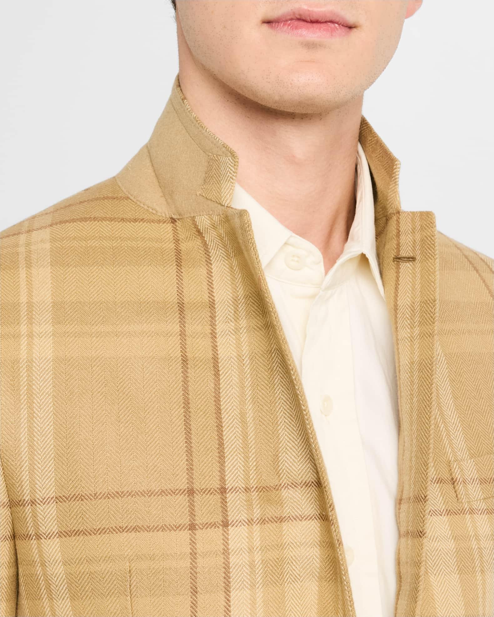 Men's Kent Hand-Tailored Plaid Sport Coat Product Image