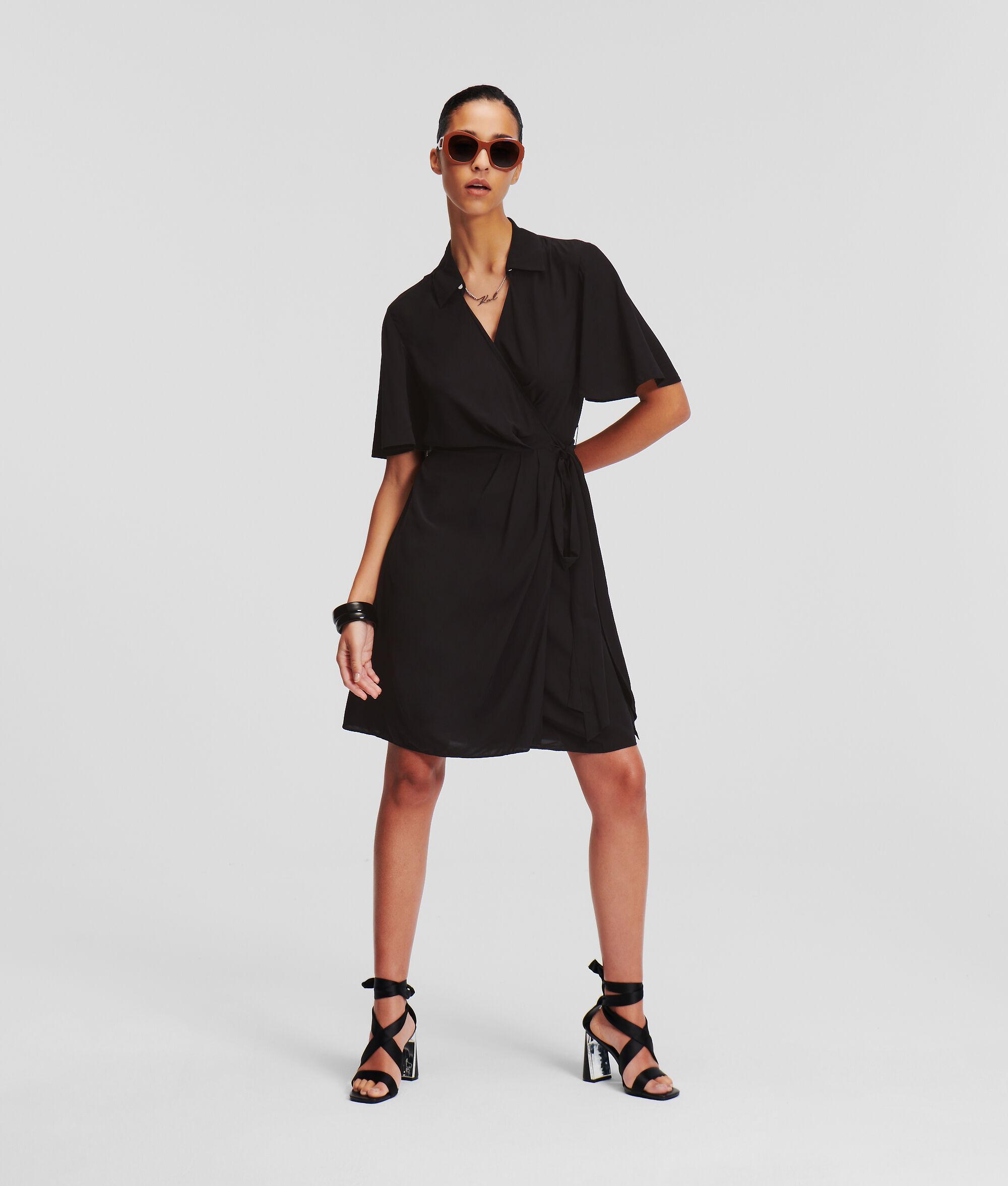 SIGNATURE WRAP DRESS Product Image
