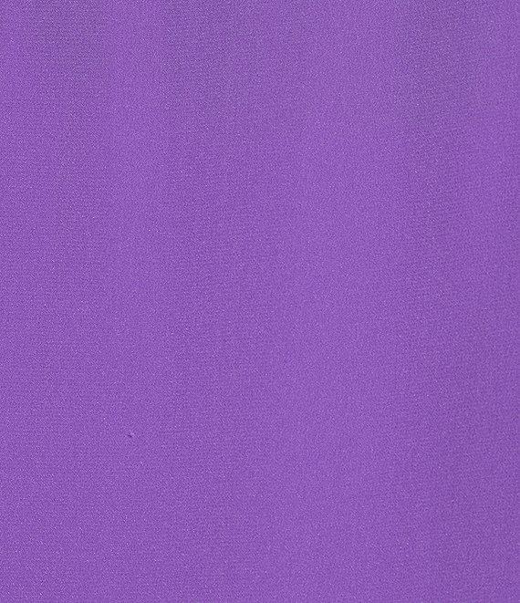 Eileen Fisher Fine Silk Crepe Ballet Neck Sleeveless Midi Dress Product Image