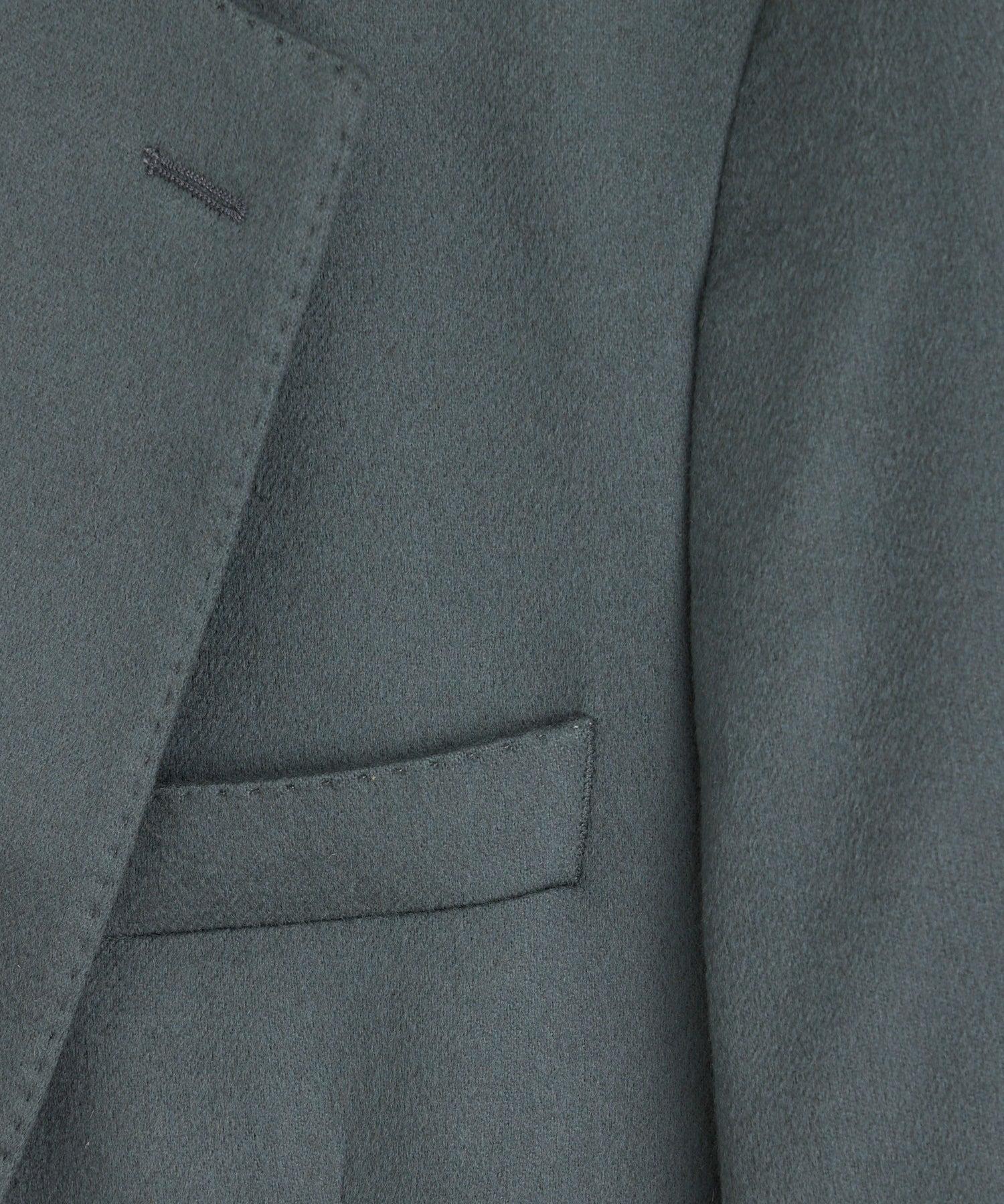 Italian Cashmere Sutton Jacket in Slate Blue Product Image