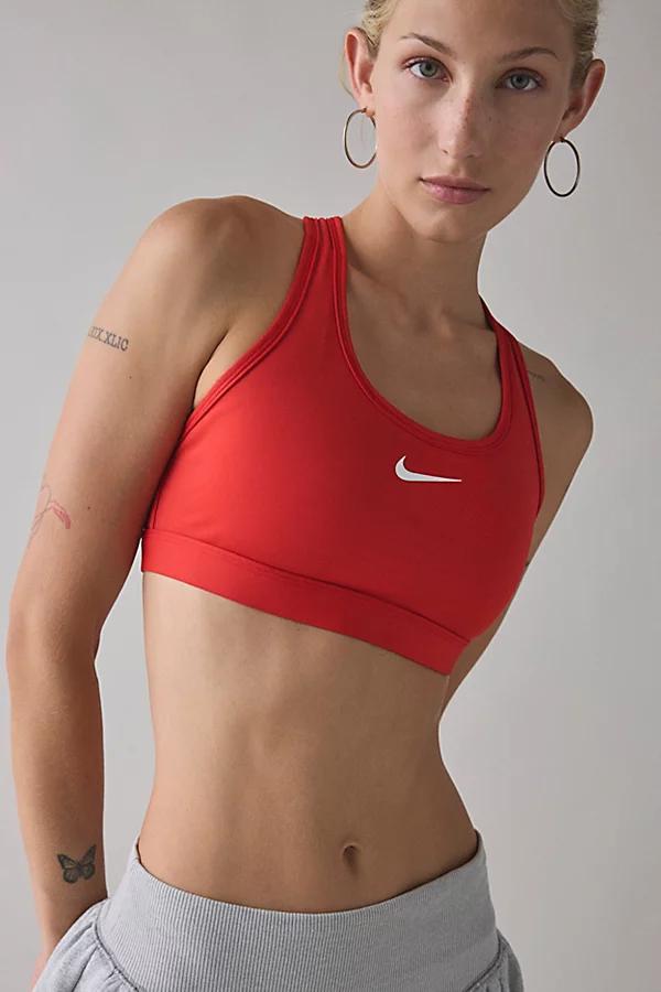 Nike Womens Swoosh Medium Support Padded Sports Bra | DX6821-410 Product Image