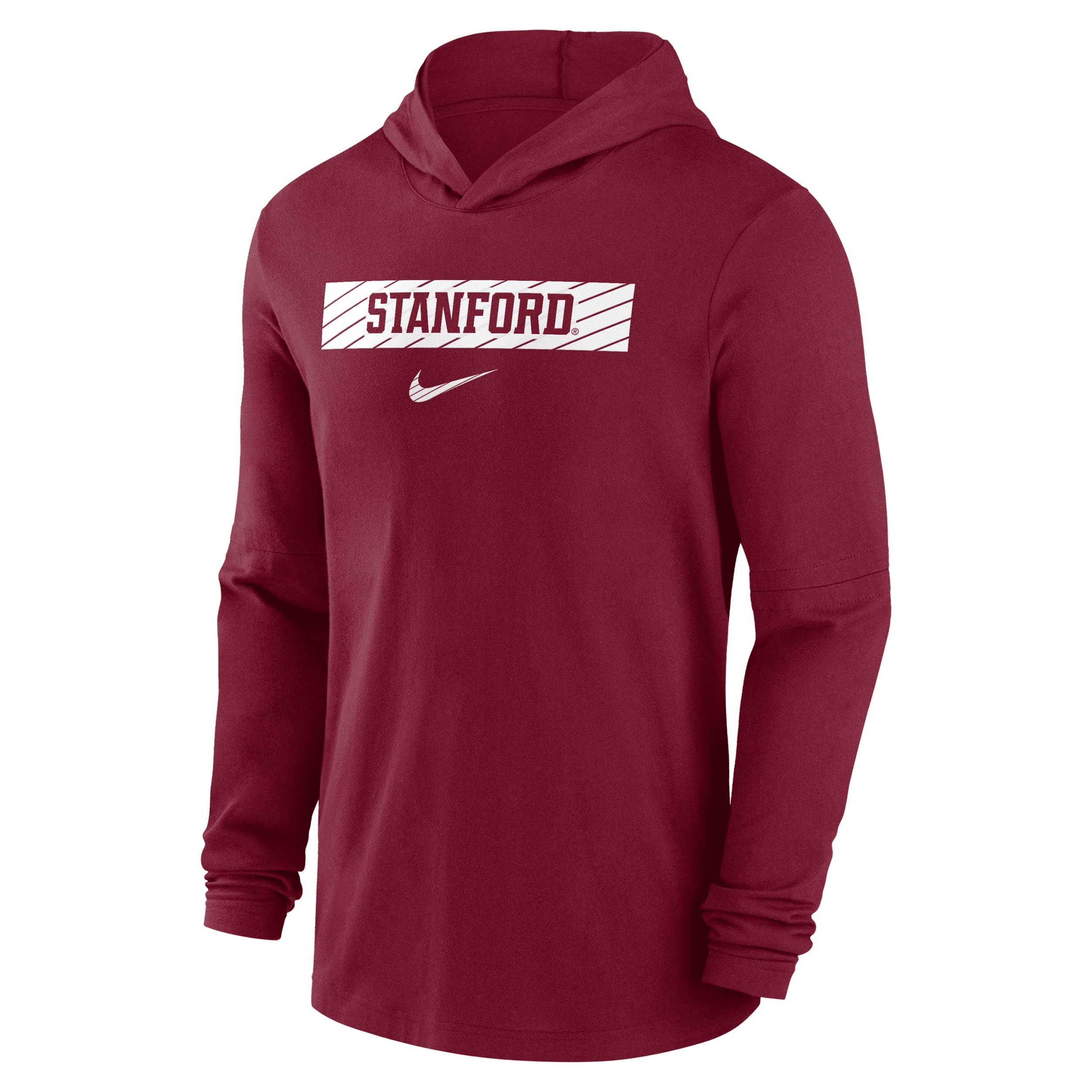 USC Trojans Sideline Nike Men's Dri-FIT College Long-Sleeve Hooded Top Product Image