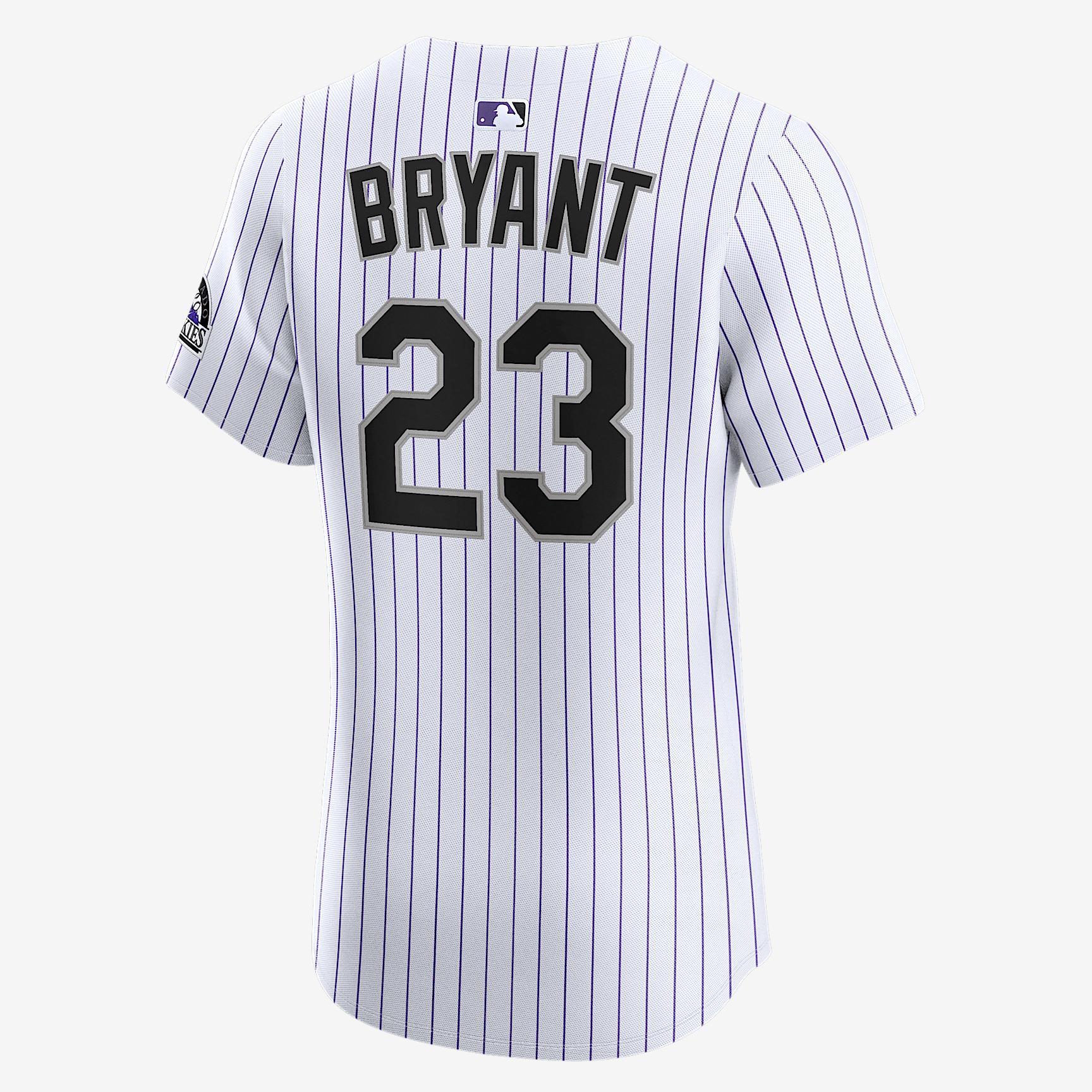 Kris Bryant Colorado Rockies Nike Men's Dri-FIT ADV MLB Elite Jersey Product Image