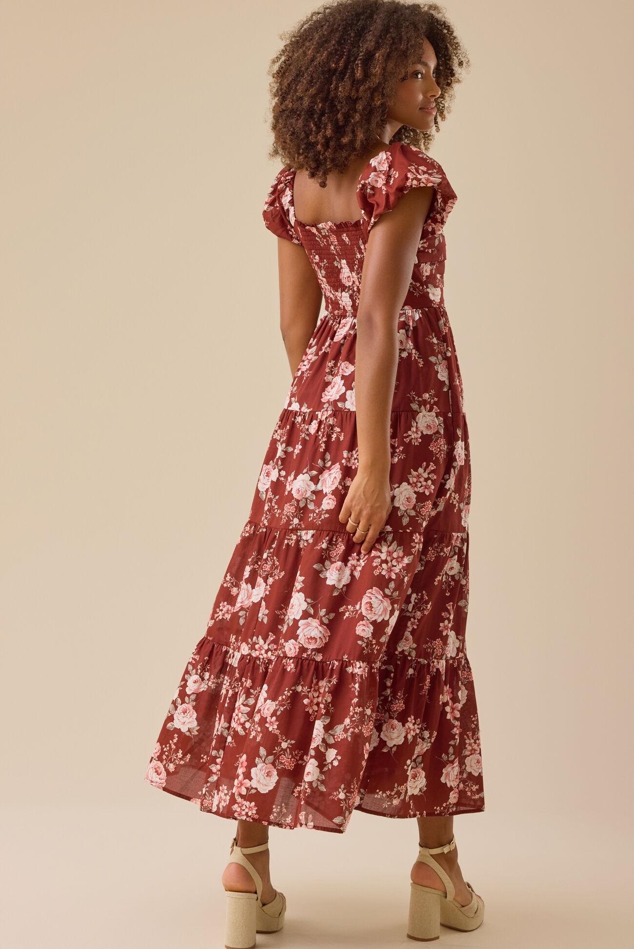 Solanda Floral Maxi Dress Product Image