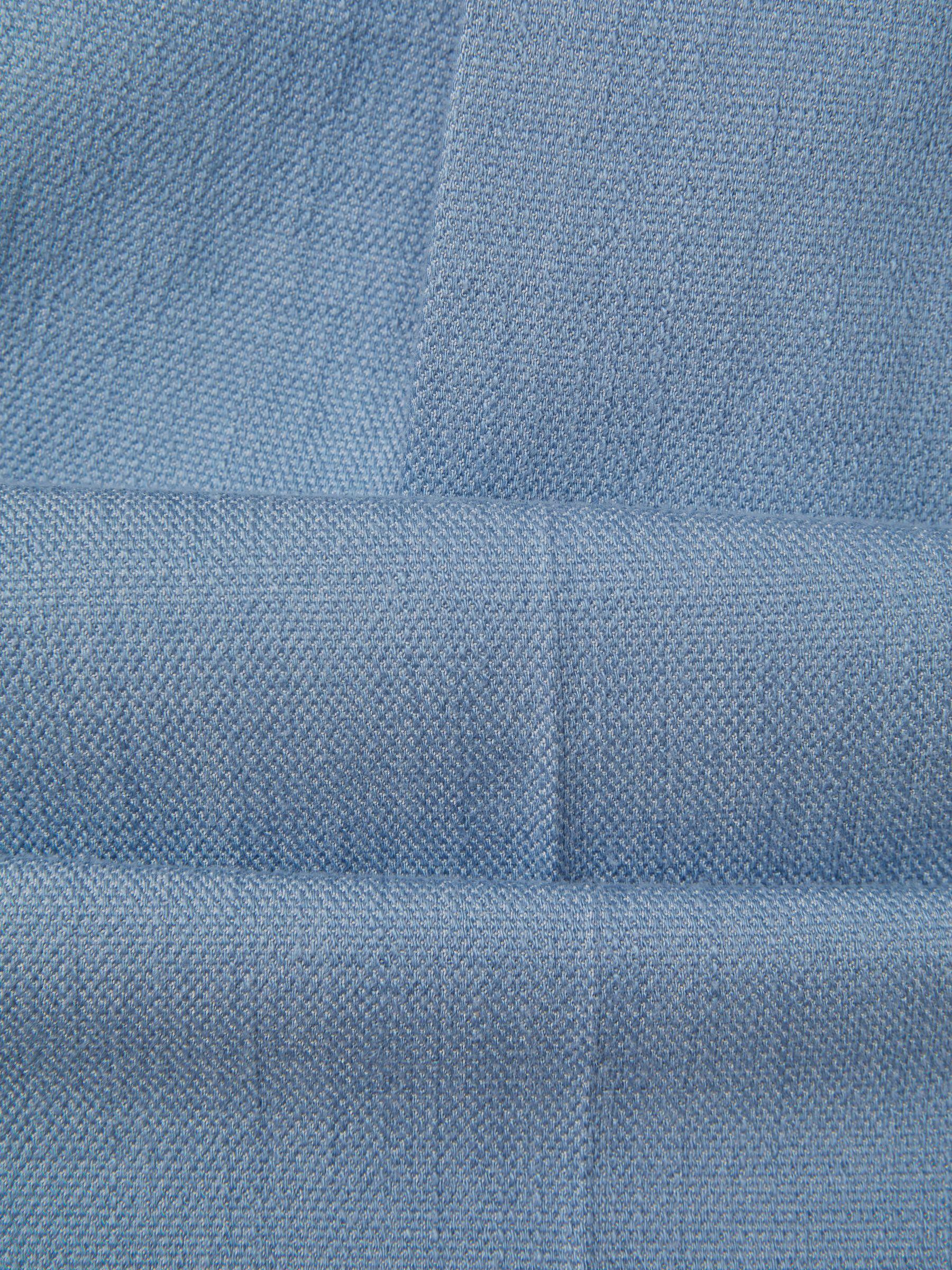 Petite Wide Leg Suit Trousers with TENCEL™ Fibers in Blue Product Image