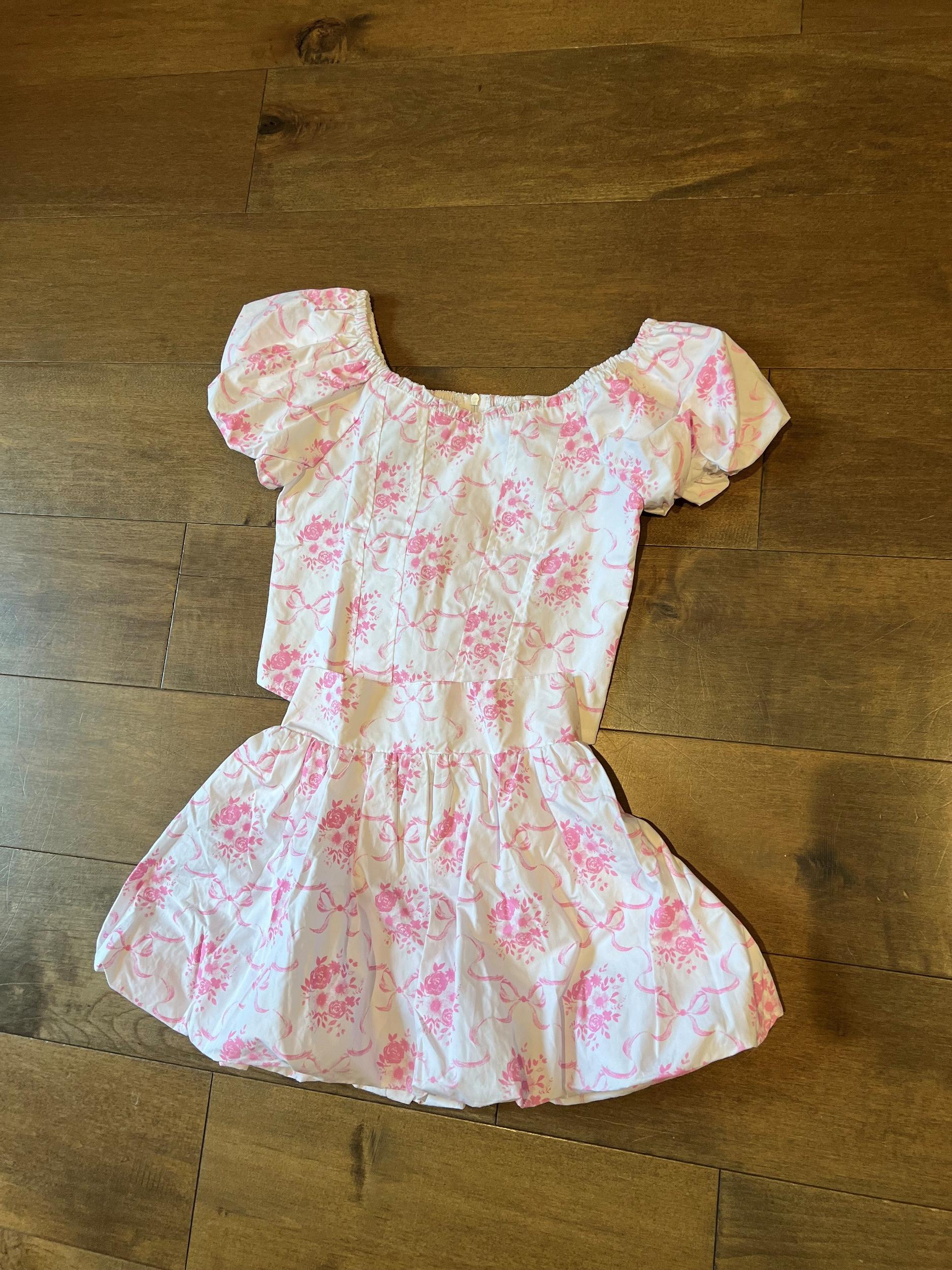 Flowers By Zoe Toile Bubble Skirt Product Image