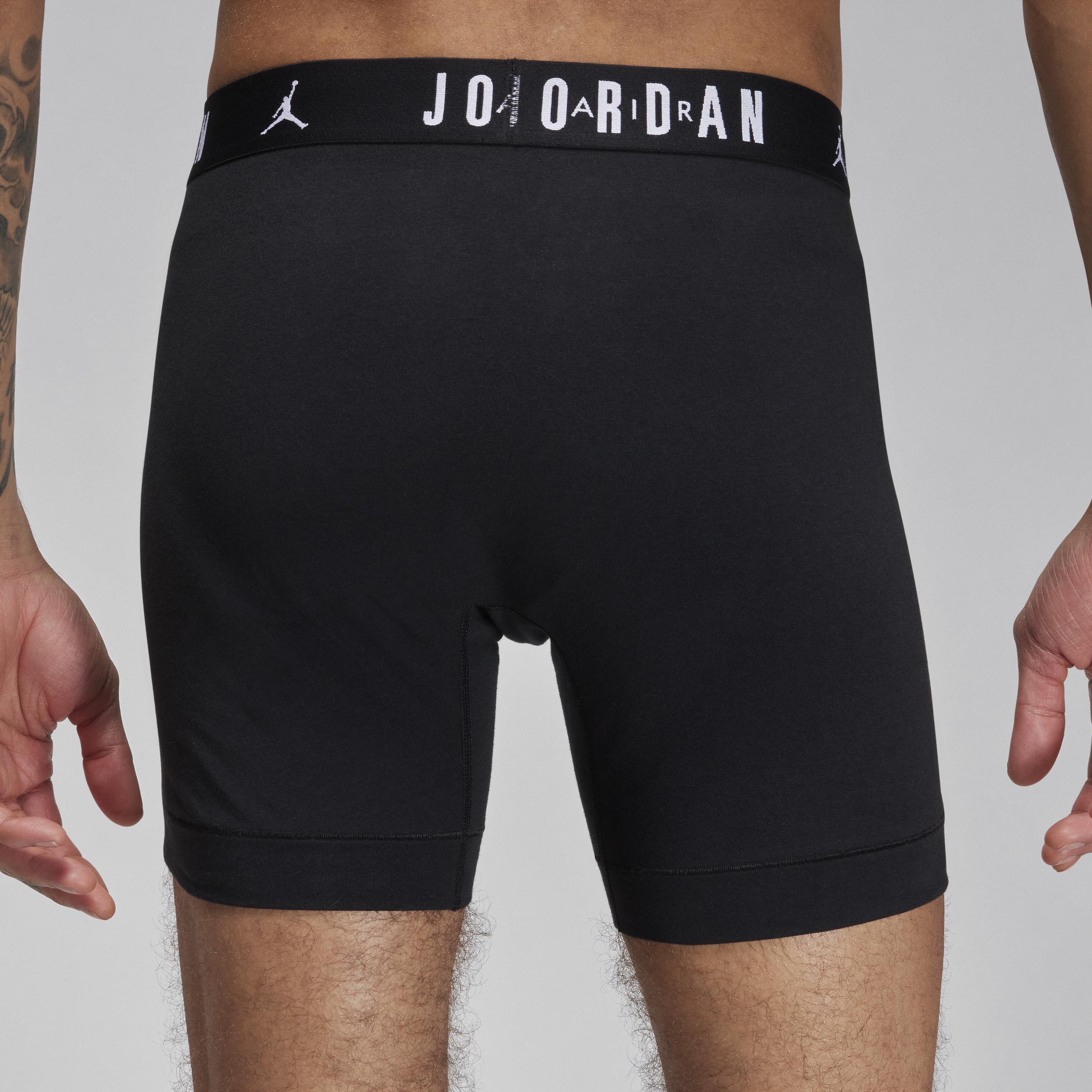 Mens Jordan Flight Cotton Core Boxer Briefs (3-Pack) | JM0622-H24 Product Image