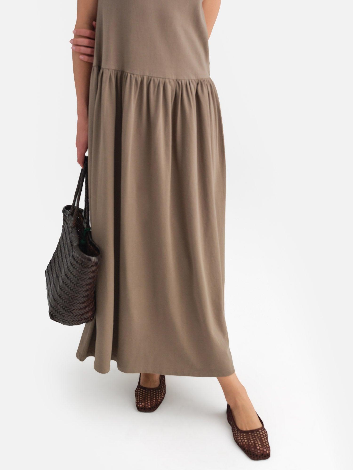 Organic Heavyweight Tank Dress Female Product Image