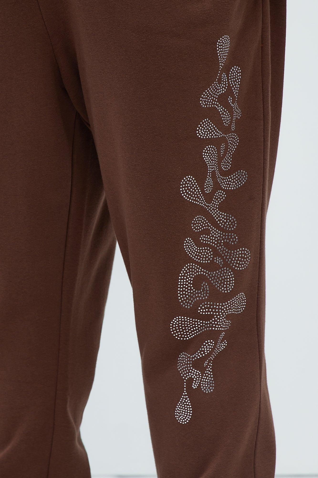 Tyson Fly High Oversized Jogger - Brown Product Image