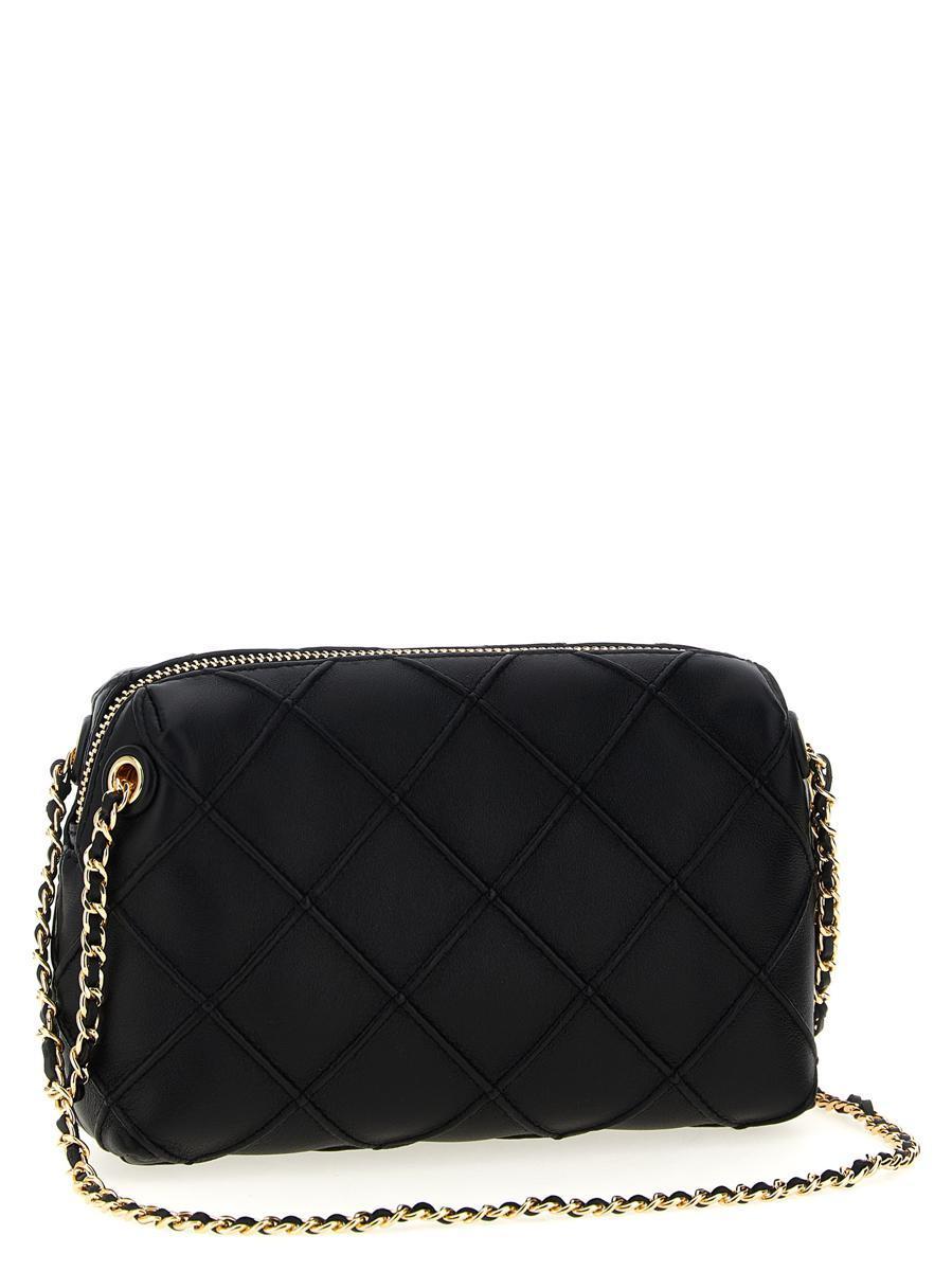 TORY BURCH Fleming Small Crossbody Bag Crossbody Bags Black Product Image
