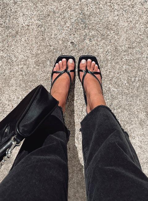 Billini Samba Heels Black Product Image