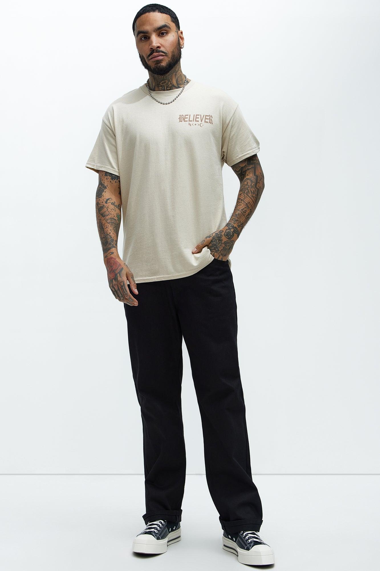 Believer Short Sleeve Tee - Tan Product Image