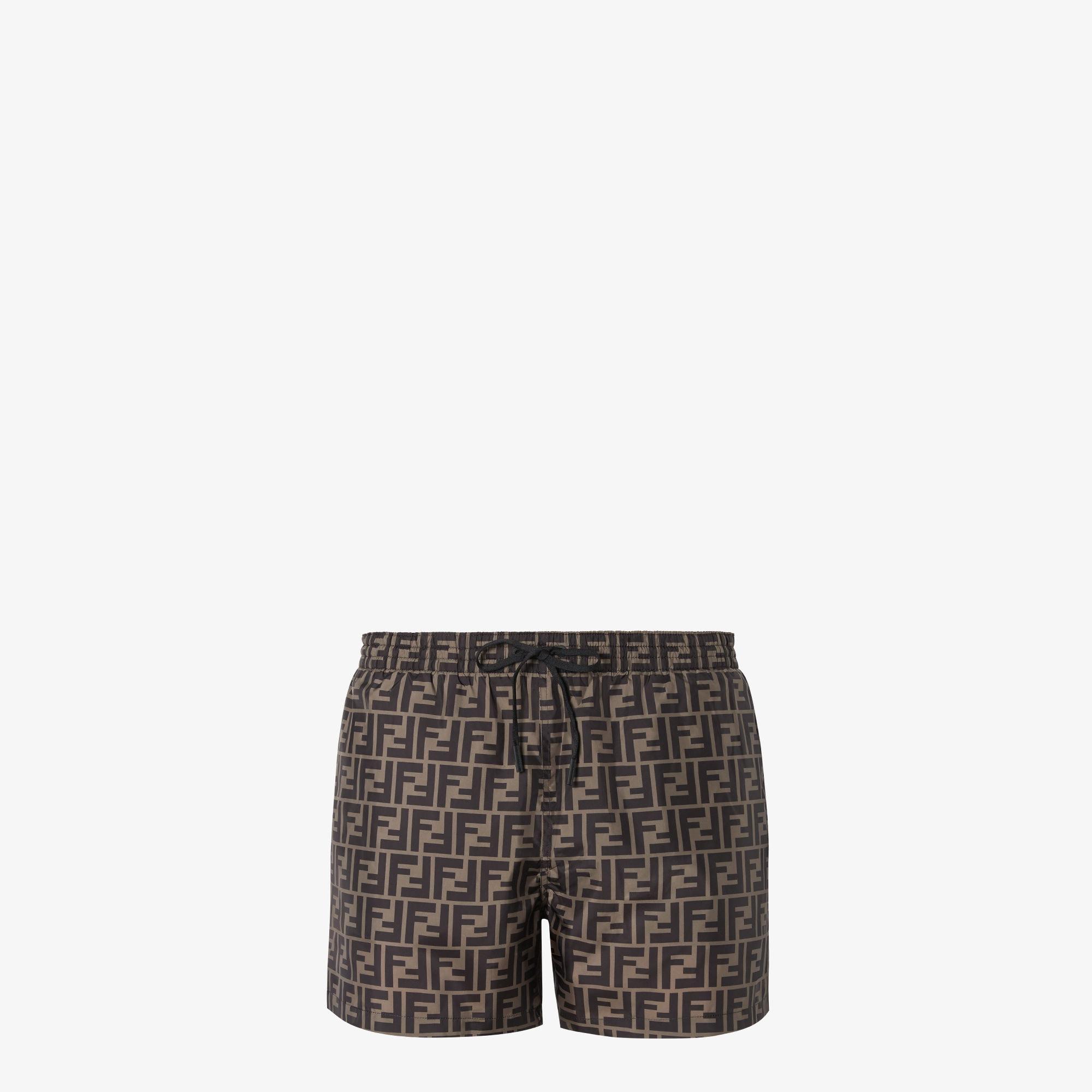Swim ShortsBrown fabric shorts Product Image