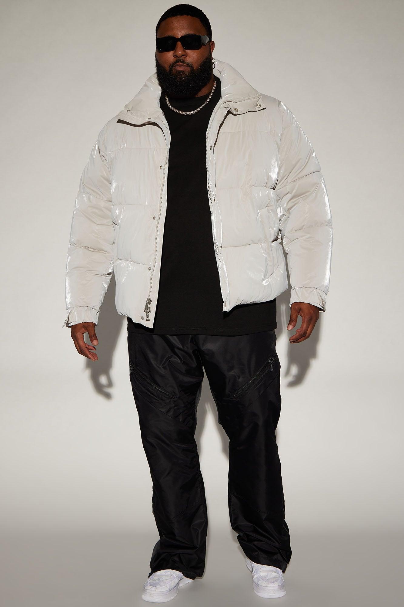 Nothing Compares Puffer Jacket - White Male Product Image