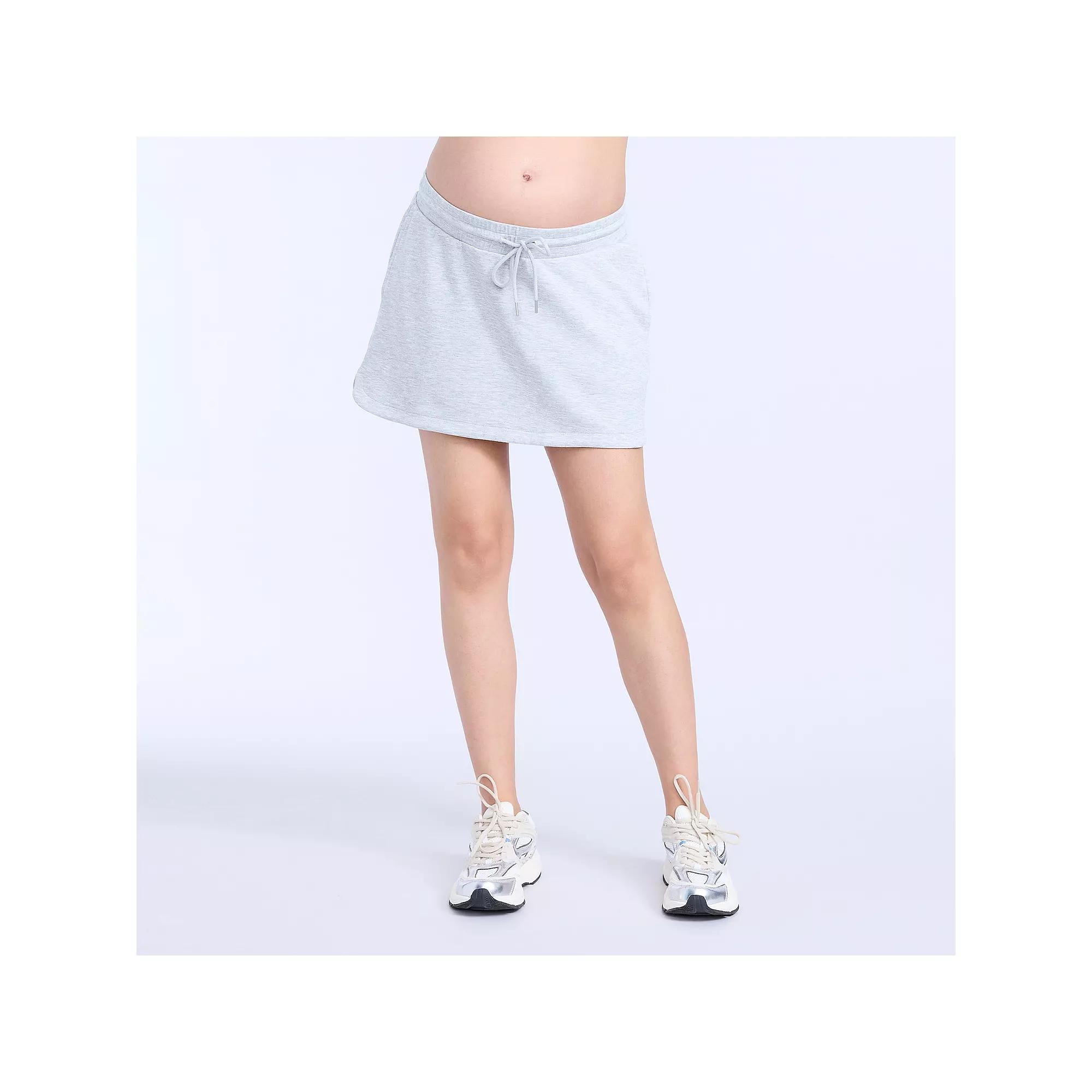 Maternity Motherhood® Pull-On Trapeze Mini Skirt, Women's,  Product Image