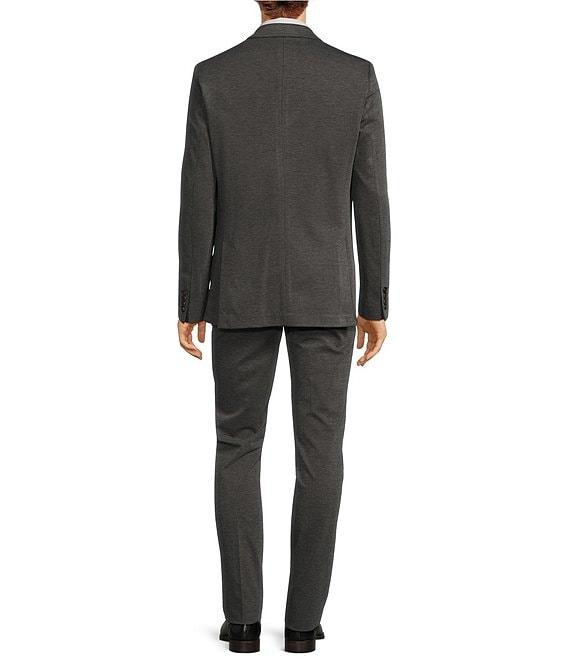 Psycho Bunny Contemporary Fit Stretch-Knit Flat Front Textured Twill 2-Piece Suit Product Image