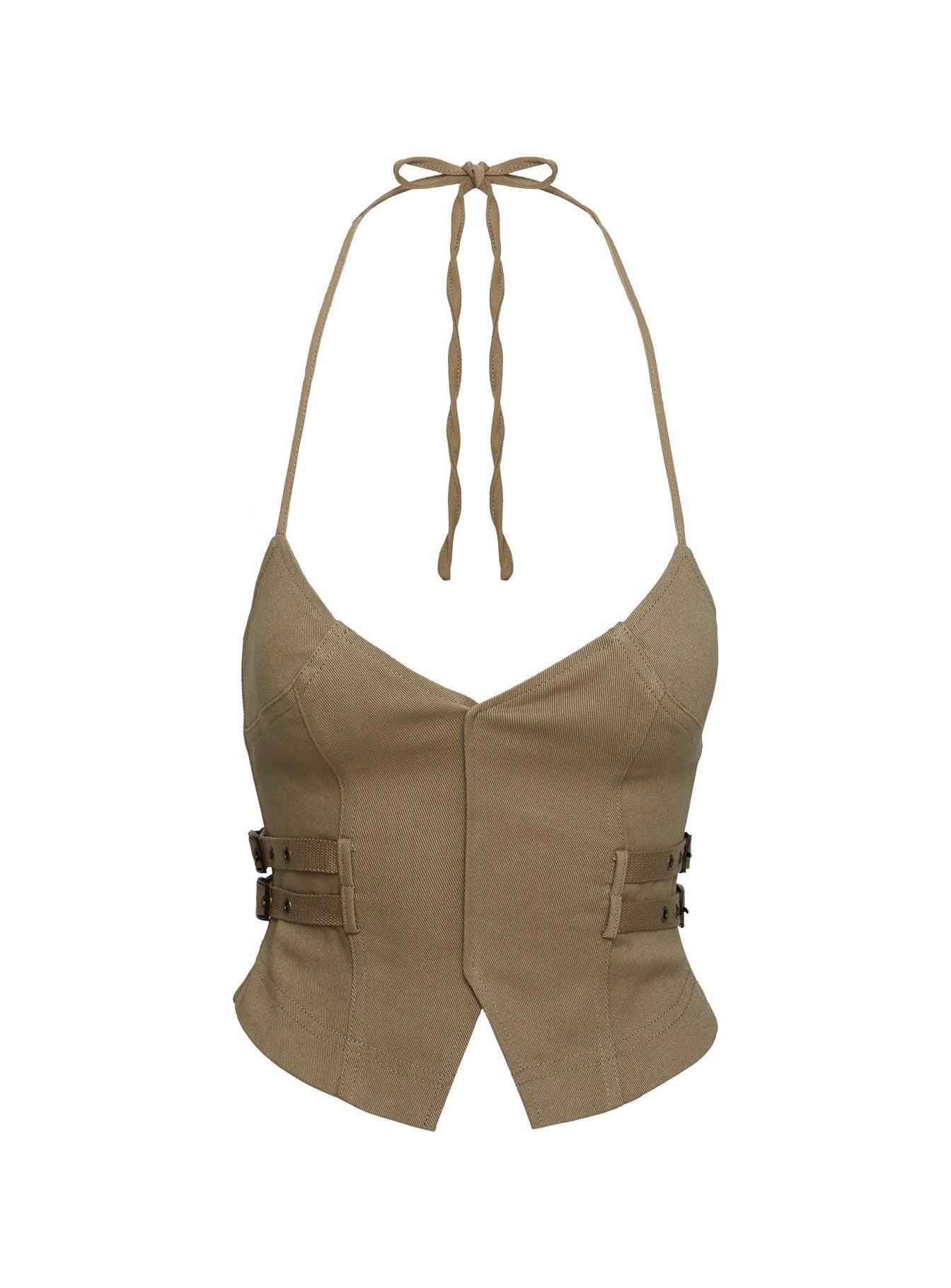 Westie Top Taupe Product Image