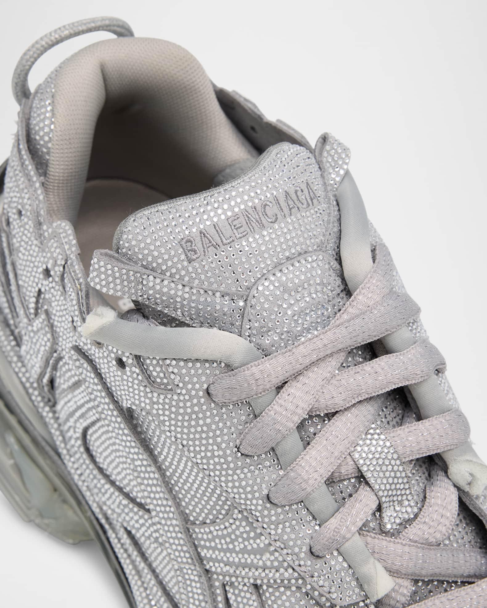 Men's Runner Rhinestone-Embellished Fashion Sneakers Product Image