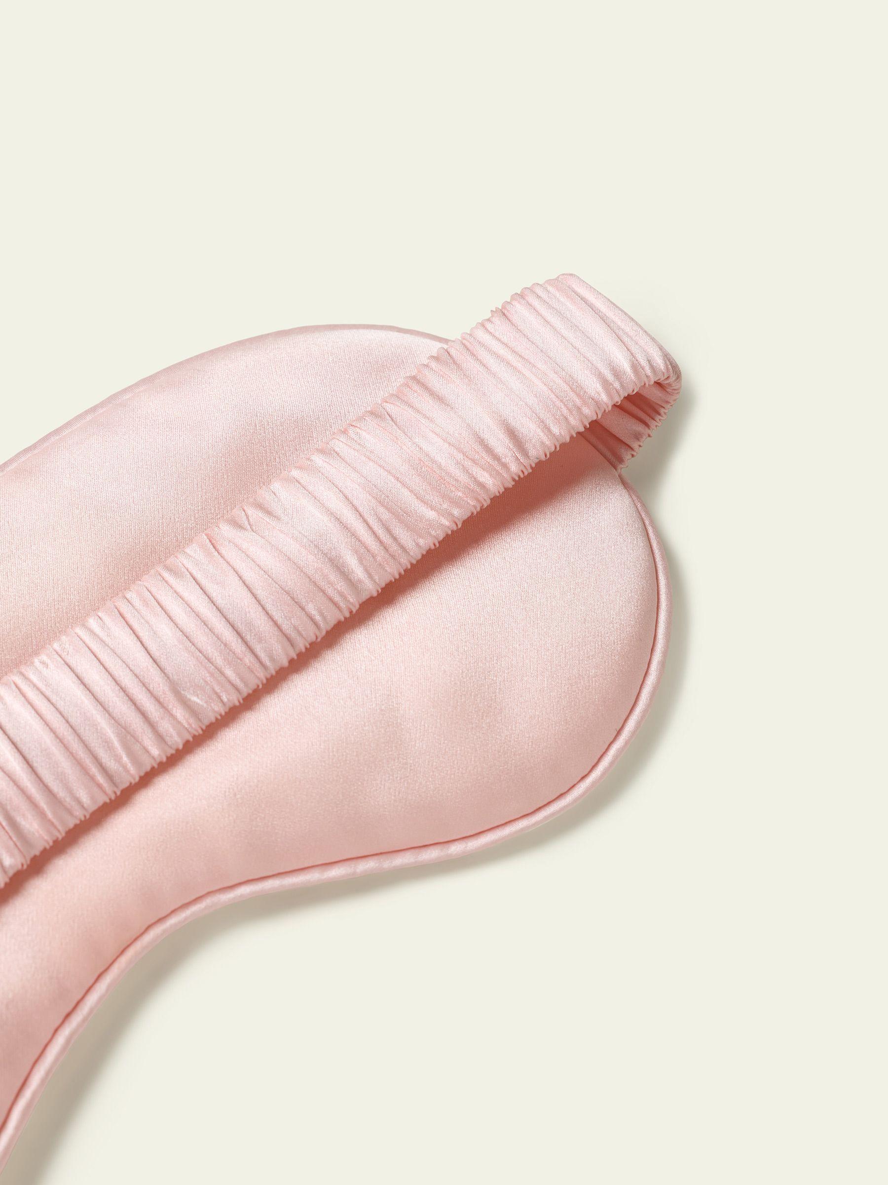 Striped Charmeuse Sleep Mask Product Image